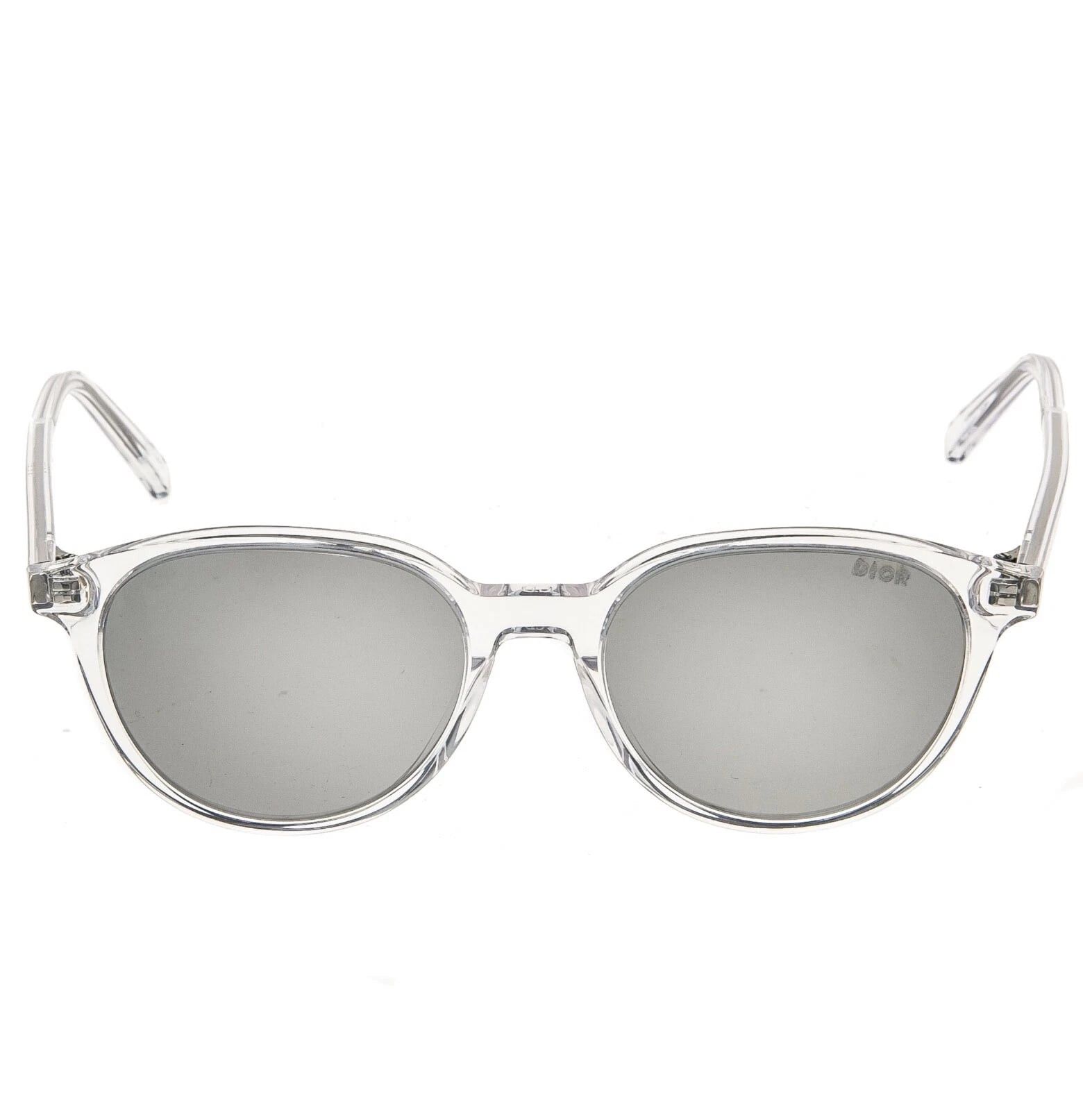 Christian Dior Monsieur CHRISTIAN DIOR IN R1I Silver Round Sunglass DM40105I INDIOR Size ONE SIZE - 5 Thumbnail