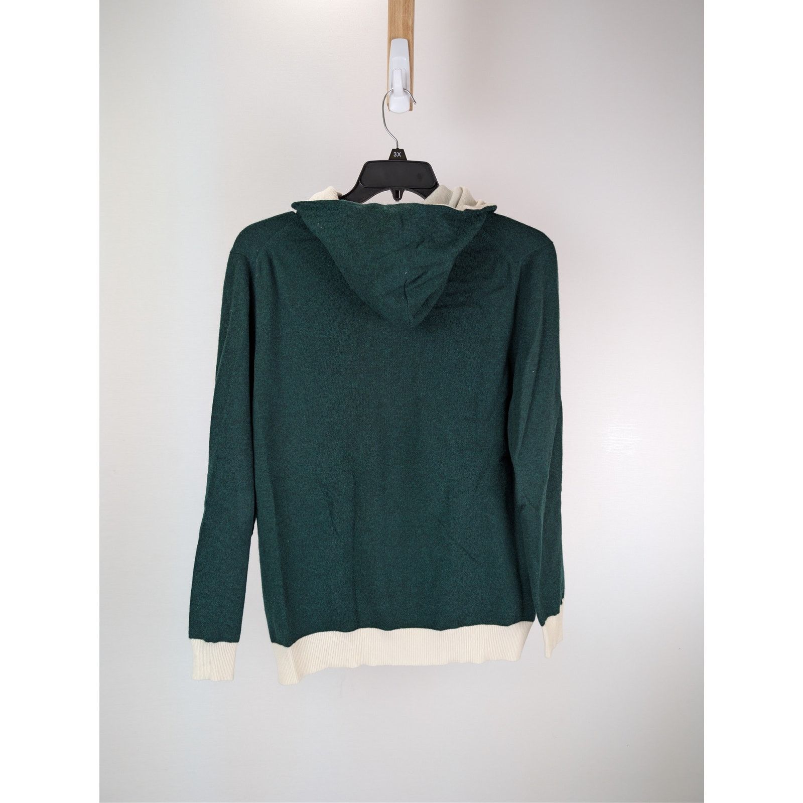 Kiton o1rshd1 CC20 Sweater Zip Hoodie Cardigan in Green Size US M / EU 48-50 / 2 - 14 Thumbnail