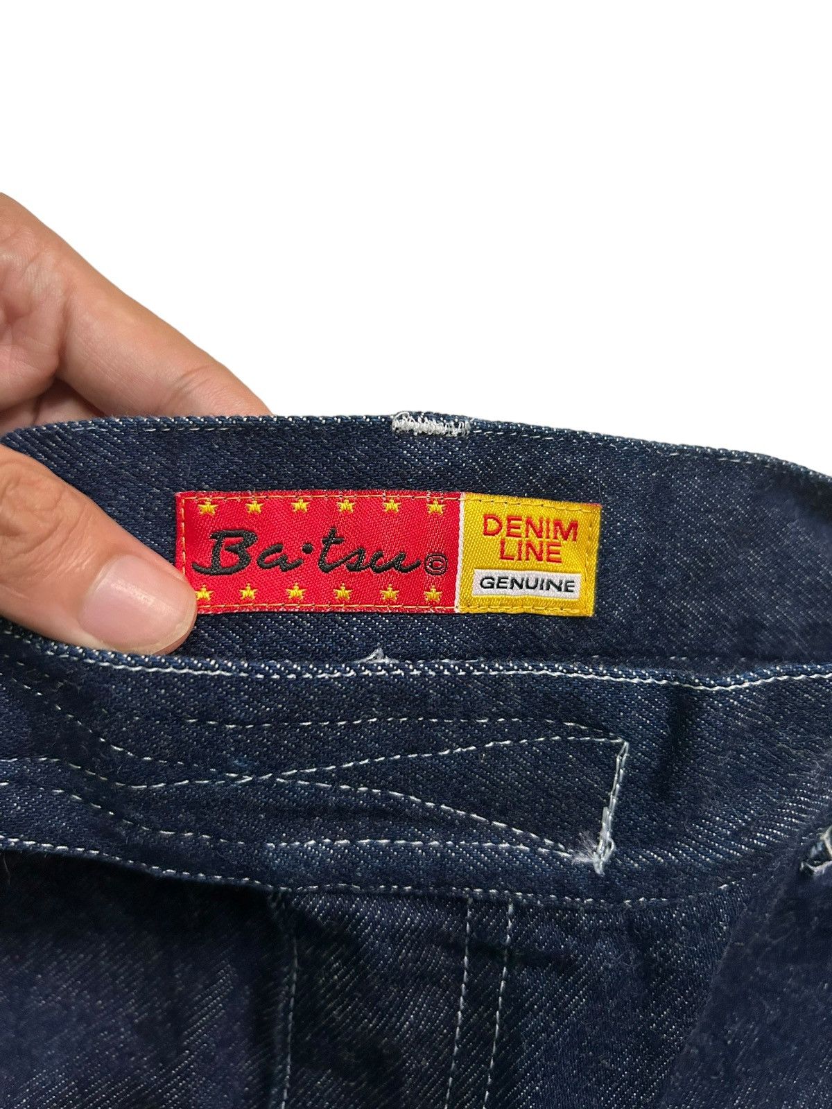 Japanese Brand × Kapital × Vintage Flare Japanese brand Ba-tsu Club Div Vintage Denim Rare☠️ 🎌☠️ Size US 28 / EU 44 - 8 Thumbnail