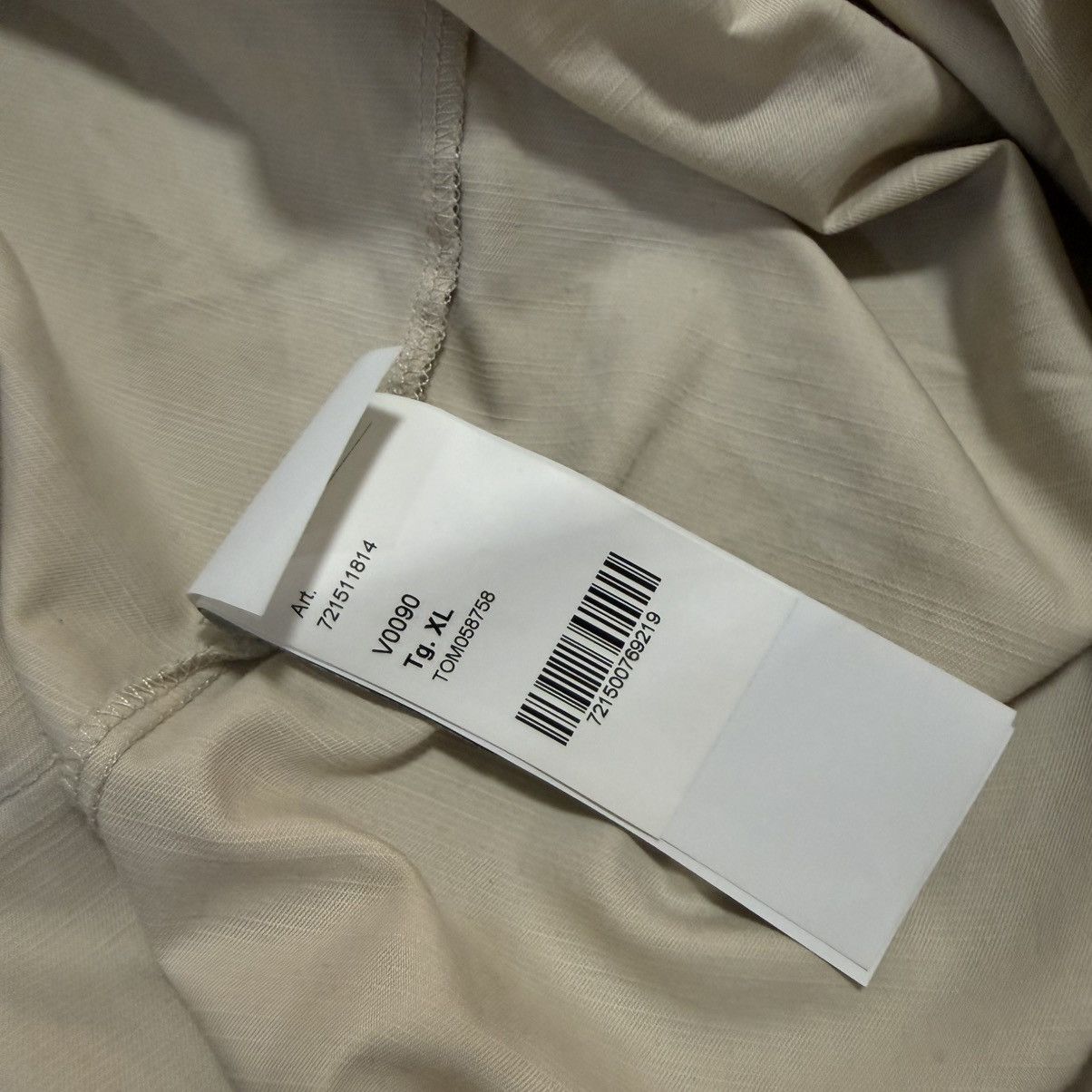 Stone Island Stone Island Garment Dyed Zip Shirt Size US XL / EU 56 / 4 - 8 Thumbnail
