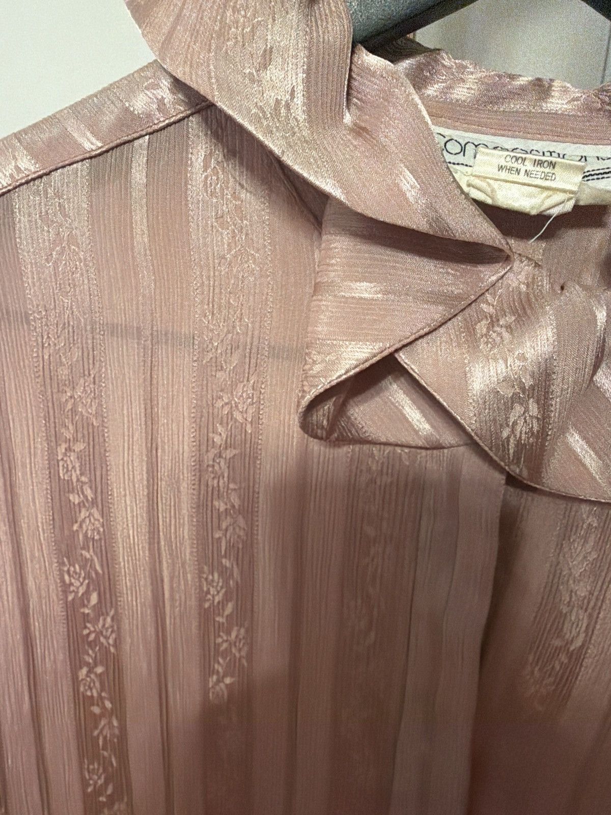 Vintage Vintage Compositions Ruffled Button Up Size M / US 6-8 / IT 42-44 - 3 Thumbnail