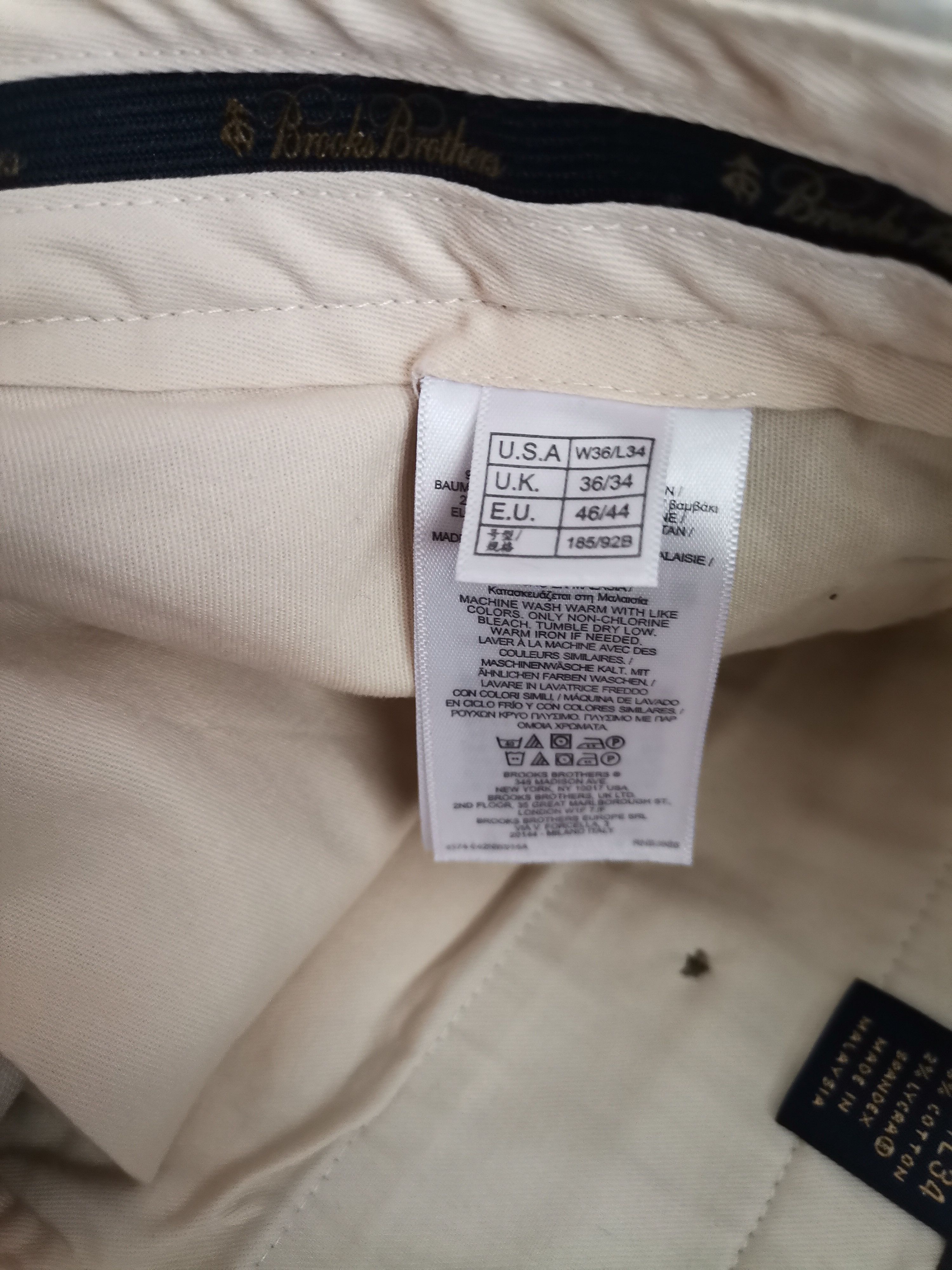 Brooks Brothers Vintage Brooks Brothers Elliot Chino Pants Size US 36 / EU 52 - 4 Thumbnail