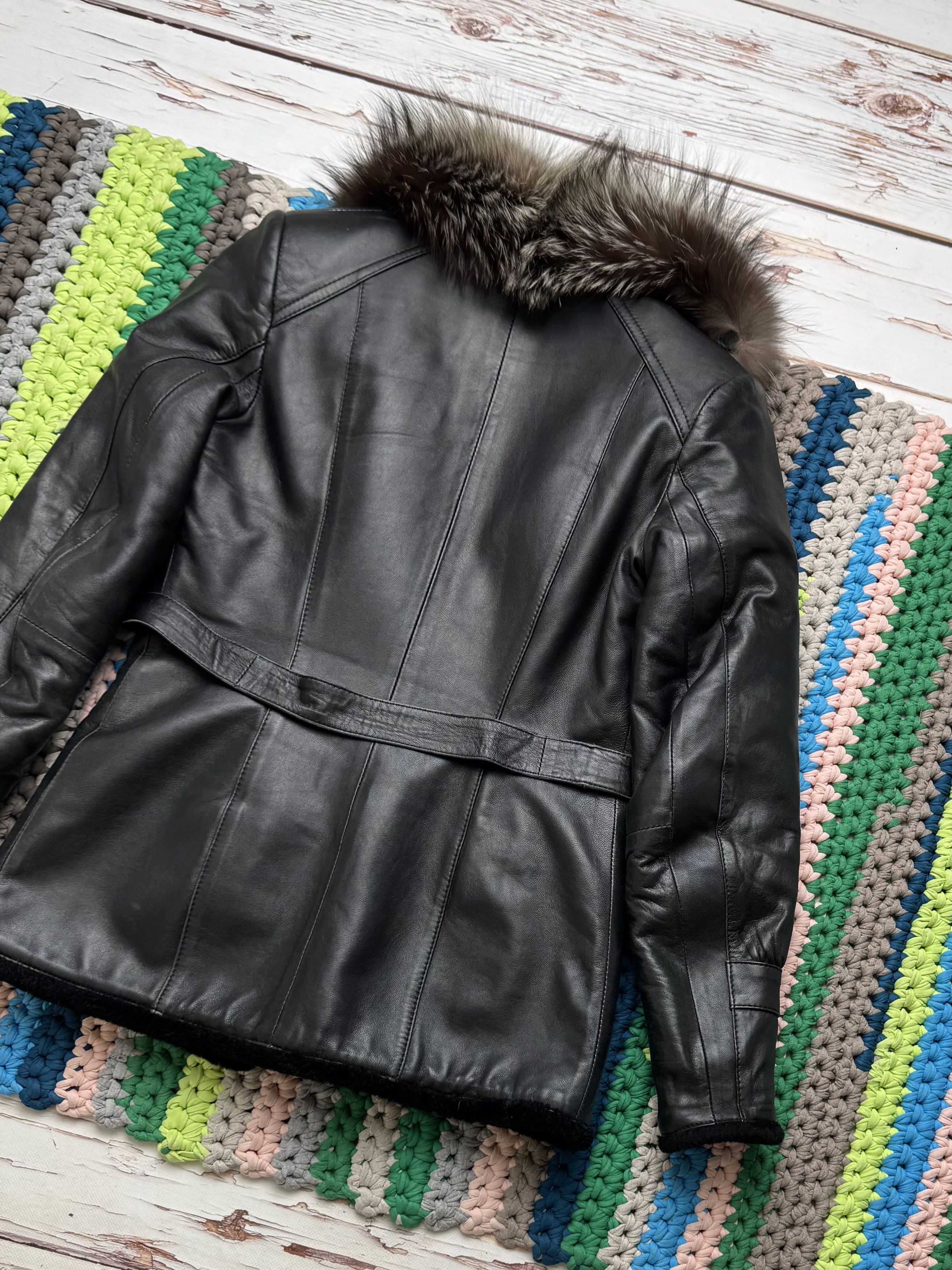 Japanese Brand Vintage Real Sheepskin Jacket With Real Fur (D10)(D15)(V1) Size S / US 4 / IT 40 - 8 Thumbnail