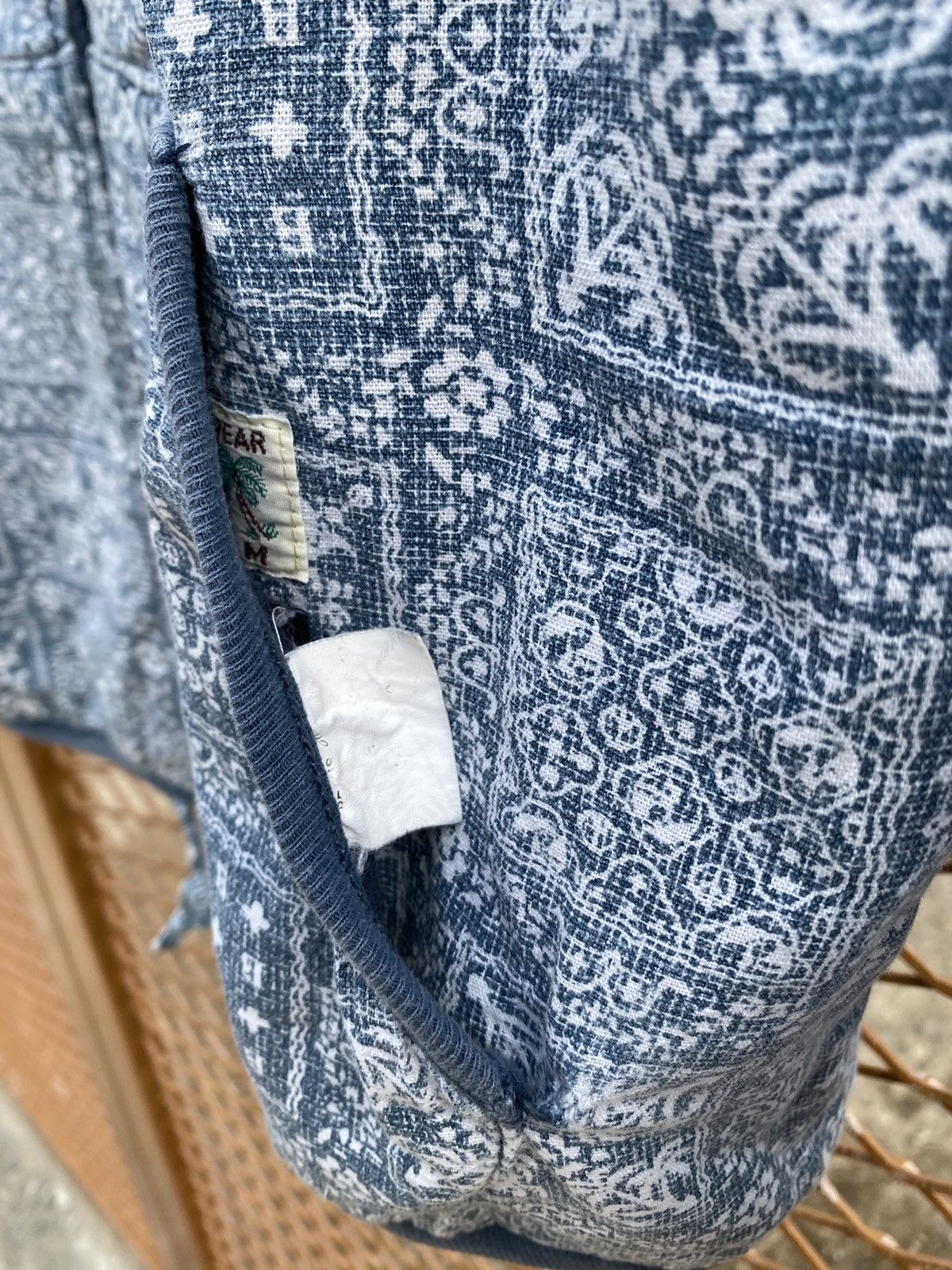 Beams Plus × Japanese Brand Beams+ Palm Graphics paisley revesible hoodie Size US M / EU 48-50 / 2 - 5 Thumbnail