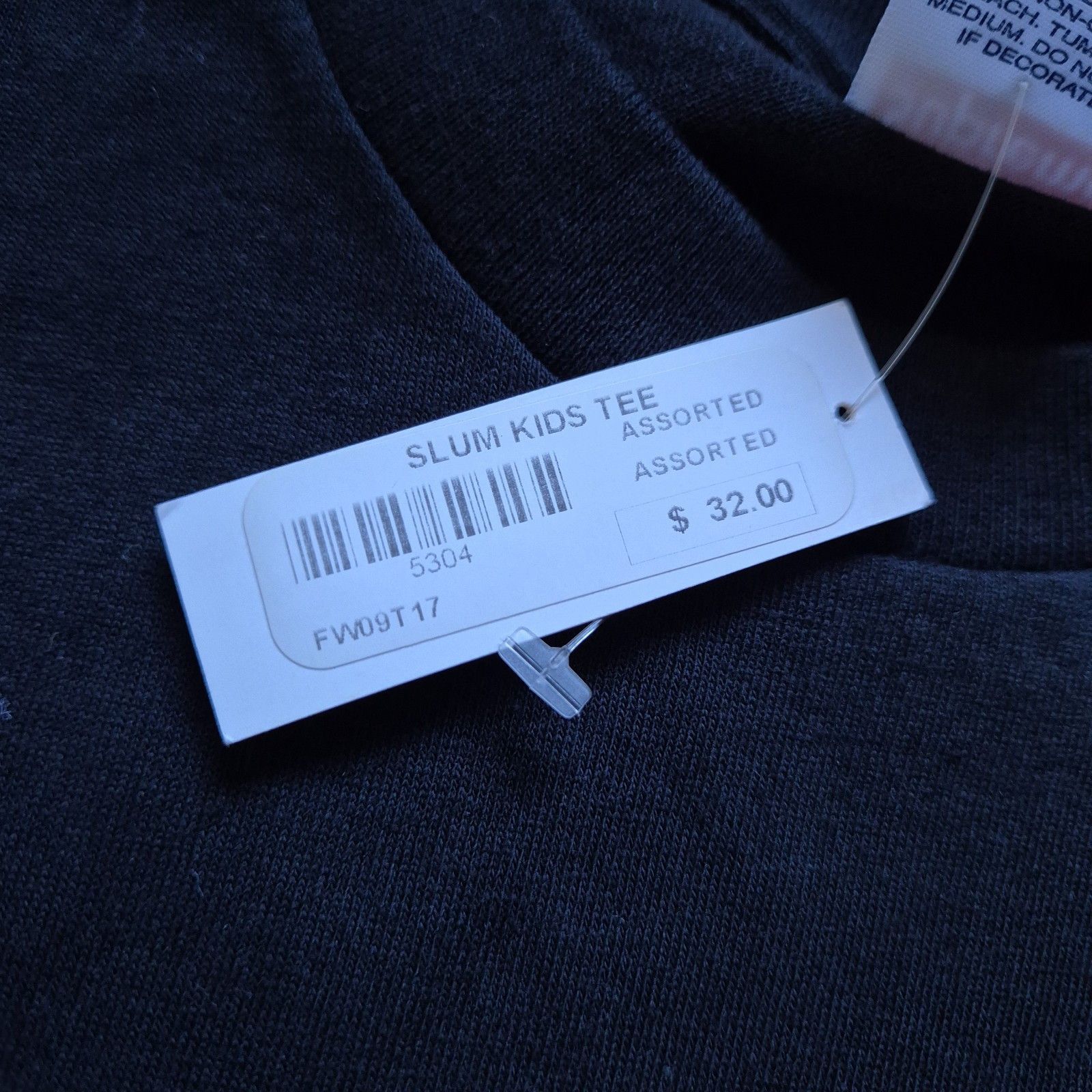 Supreme Supreme Slum Kids Tee Medium Black FW09 Size US M / EU 48-50 / 2 - 6 Thumbnail