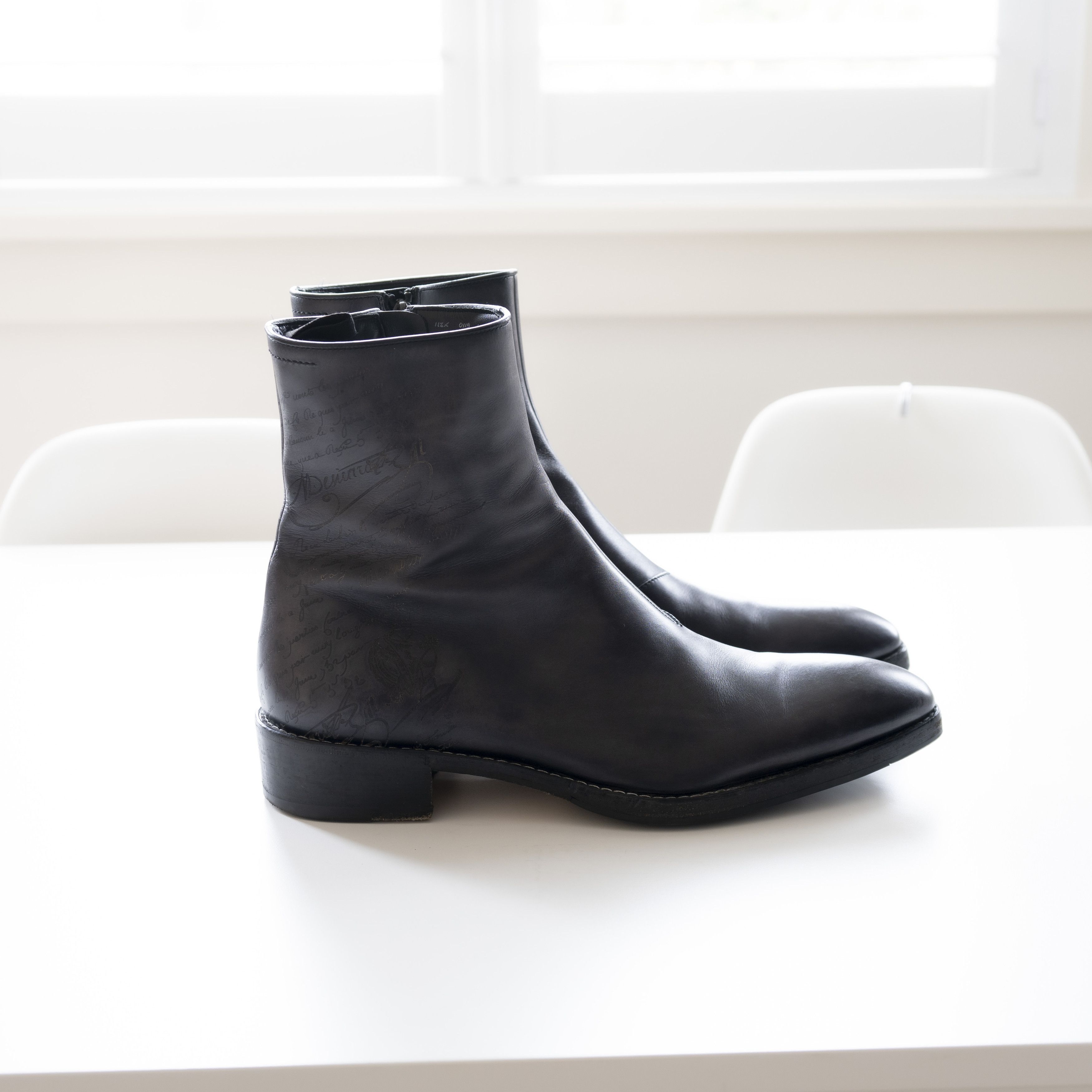 Berluti FW18 Caractere Instinct Scritto by Haider Ackermann Size US 12.5 / EU 45-46 - 6 Thumbnail