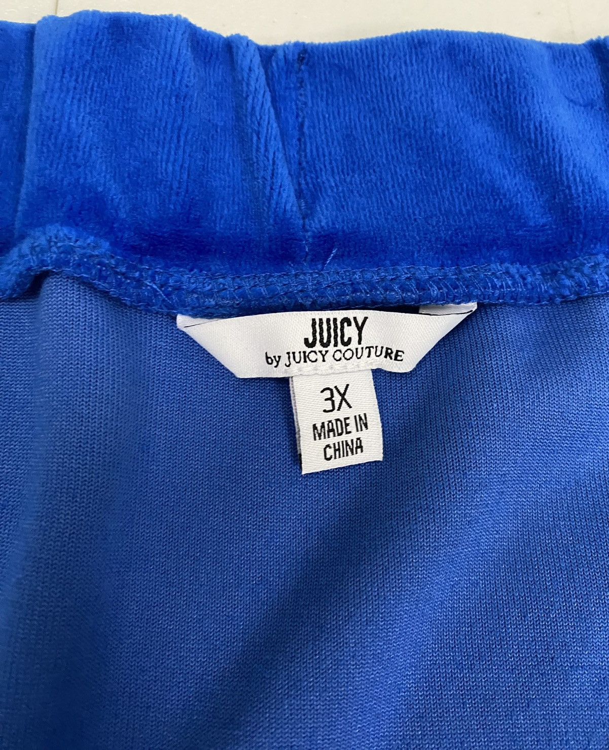 Juicy Couture Juice couture Y2K regal velour royal blue skater skirt 3XL Size 42" / US 20 - 2 Thumbnail