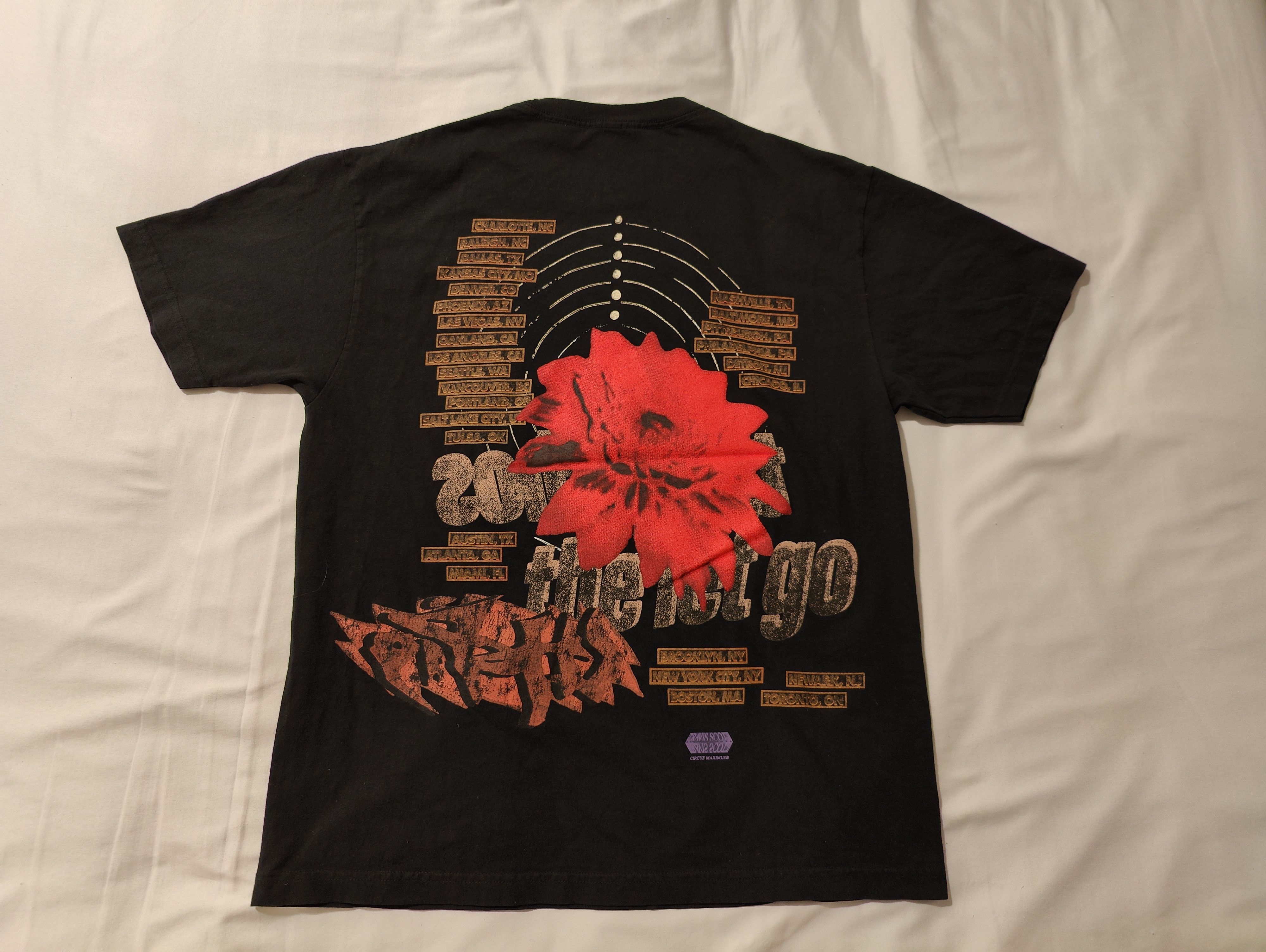 Travis Scott Travis Scott Delresto (Echoes) Tee - Circus Maximus Tour Size US L / EU 52-54 / 3 - 2 Thumbnail