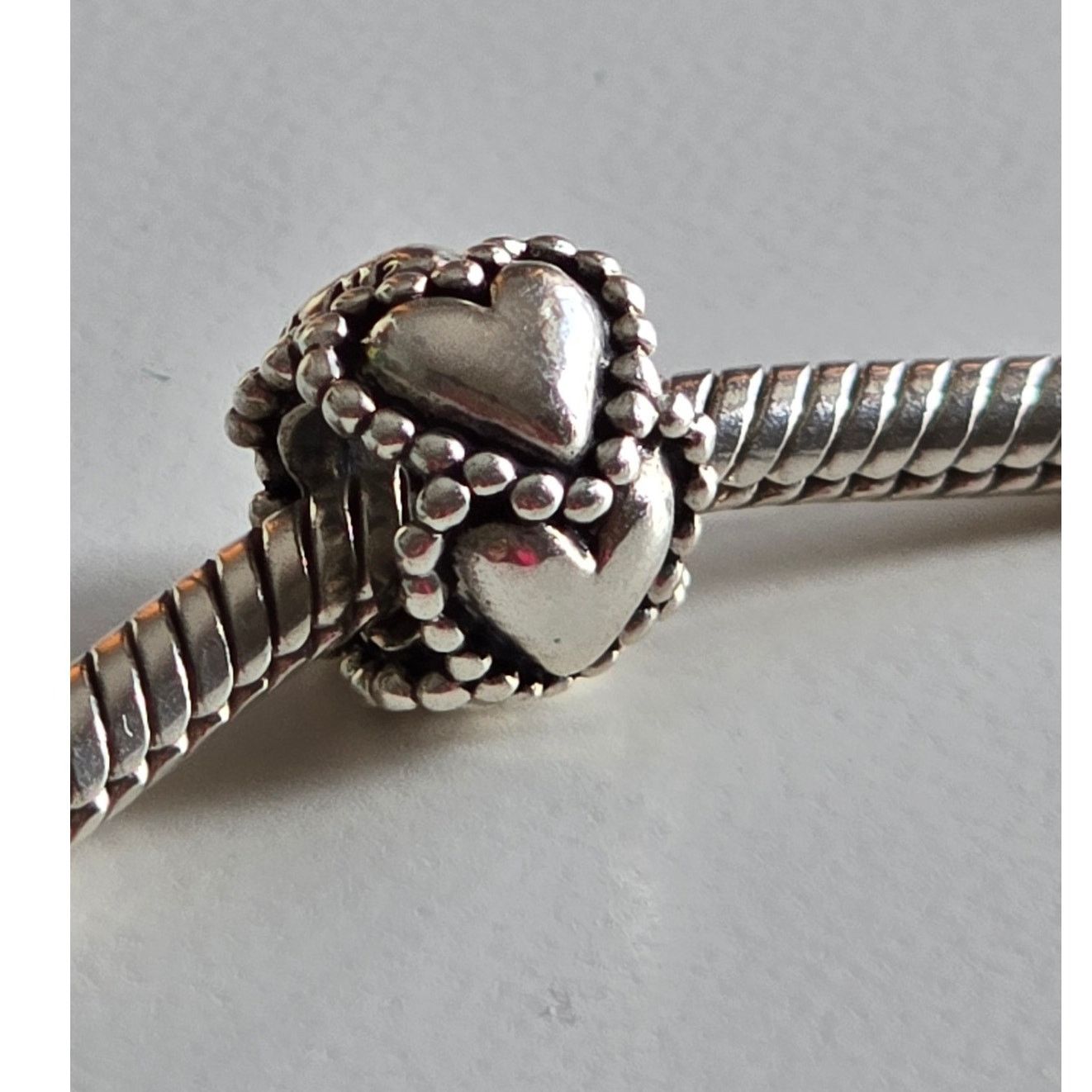 pandora Pandora Everlasting Love Sterling Silver Bead 790448 Size ONE SIZE - 1 Thumbnail
