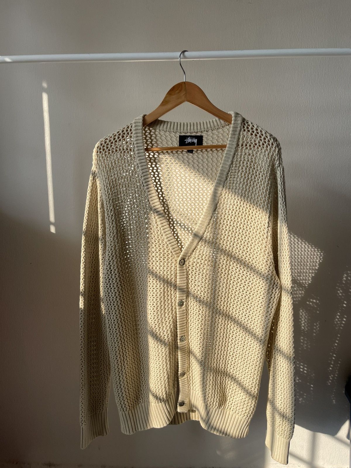 Stussy Stussy Knitwear Cardigan A2 Size US L / EU 52-54 / 3 - 6 Thumbnail