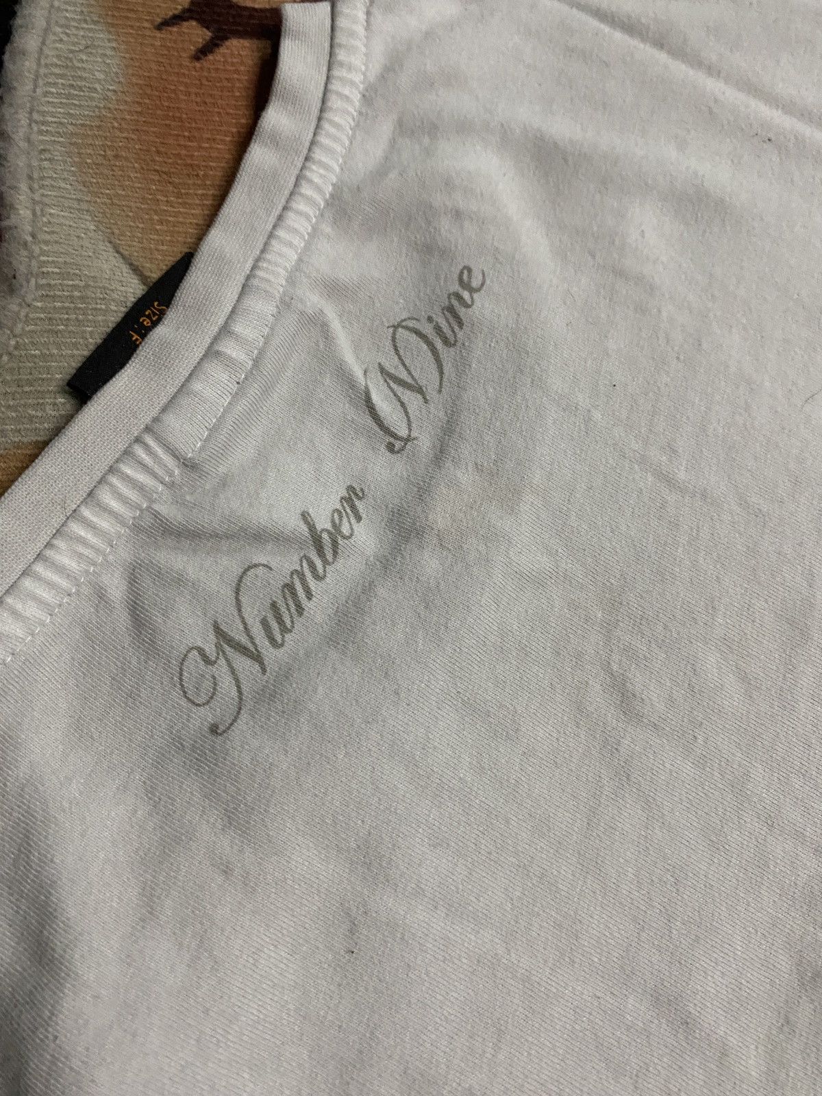 Number (N)ine Number (N)ine X Marlboro darted tee Size US M / EU 48-50 / 2 - 3 Thumbnail