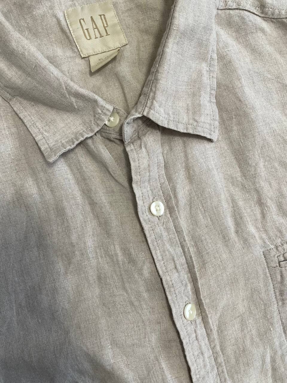 Gap Linen Shirt Men short sleeve Gap Size XL Size US XL / EU 56 / 4 - 3 Thumbnail