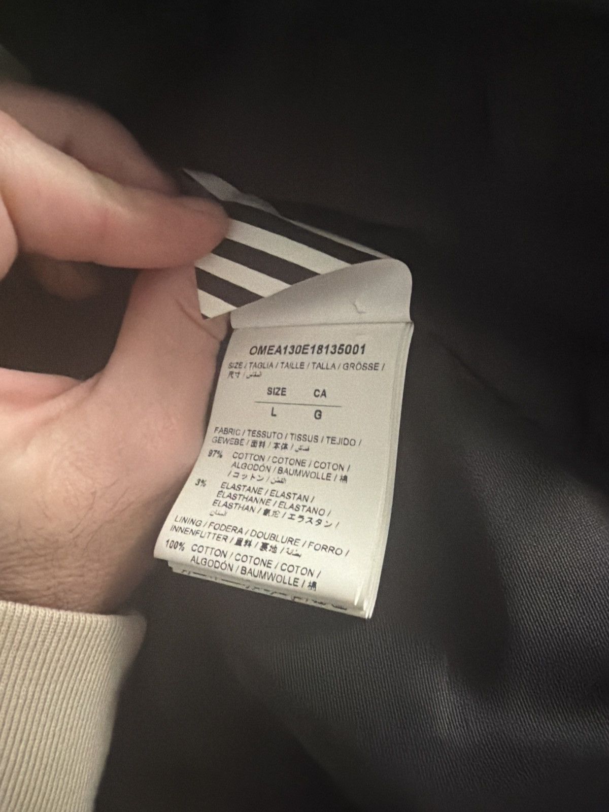 Off-White Street Bomber Size US L / EU 52-54 / 3 - 6 Thumbnail