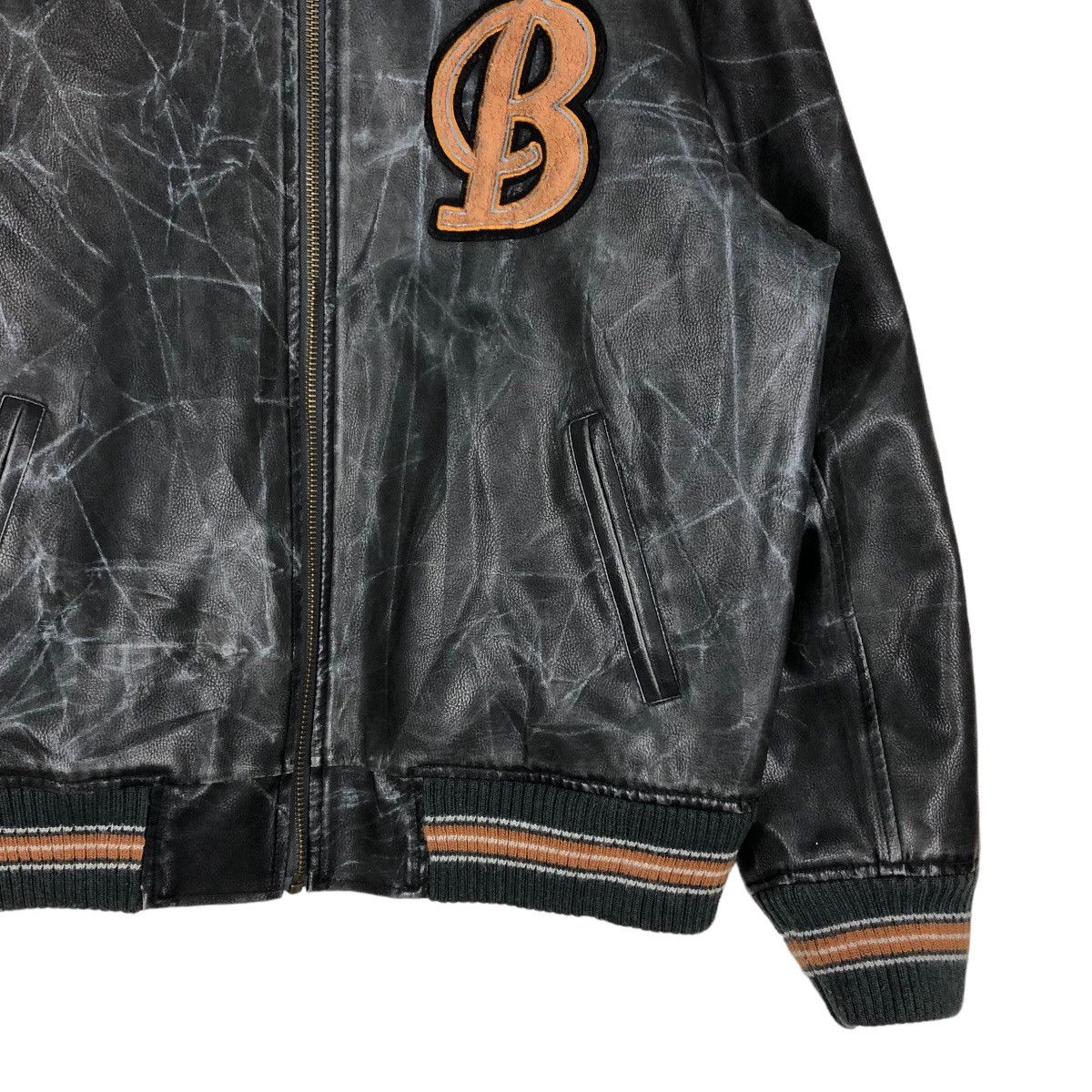 Japanese Brand 🔥Vintage Biker Leather Jacket Garam Japan Issey Miyake Size US XL / EU 56 / 4 - 5 Thumbnail
