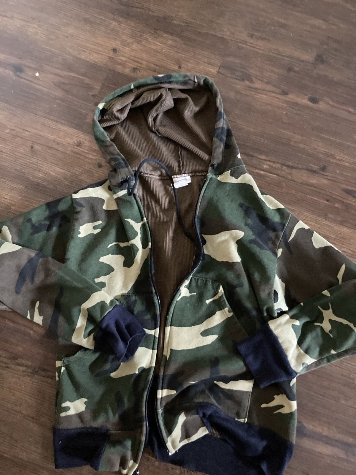 Vintage Vintage camo zip up Size US M / EU 48-50 / 2 - 1 Thumbnail