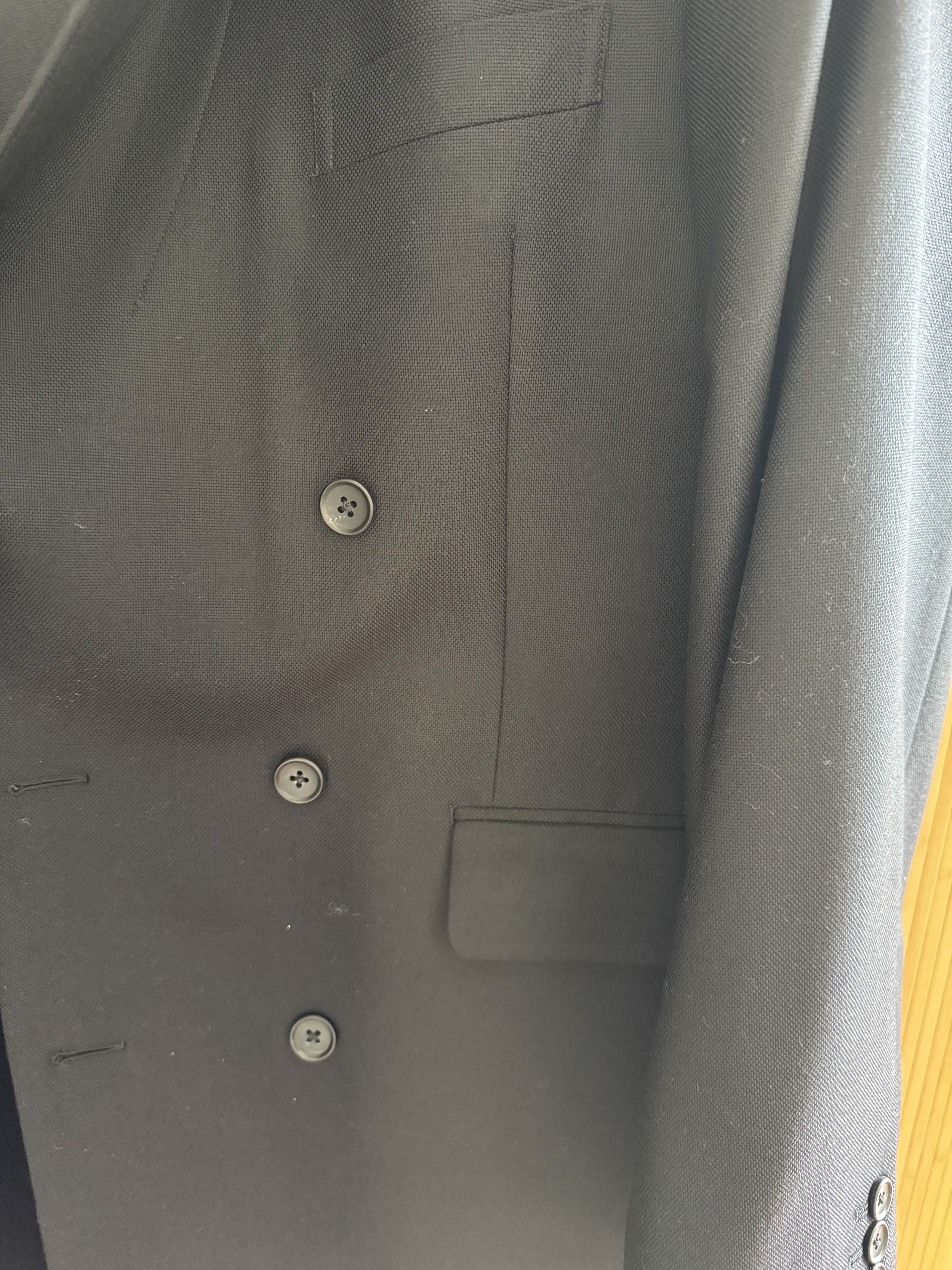 Japanese Brand Double-Breasted Wool Coat Size US S / EU 44-46 / 1 - 5 Thumbnail