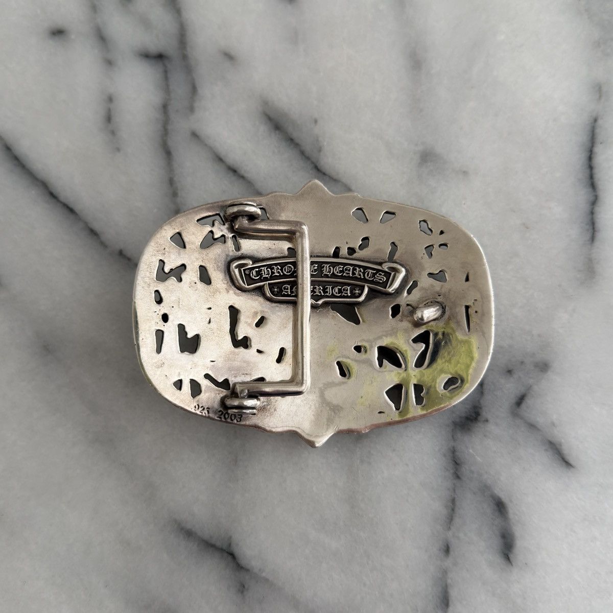 Chrome Hearts Chrome Hearts Cemetery Belt Buckle Size ONE SIZE - 3 Thumbnail