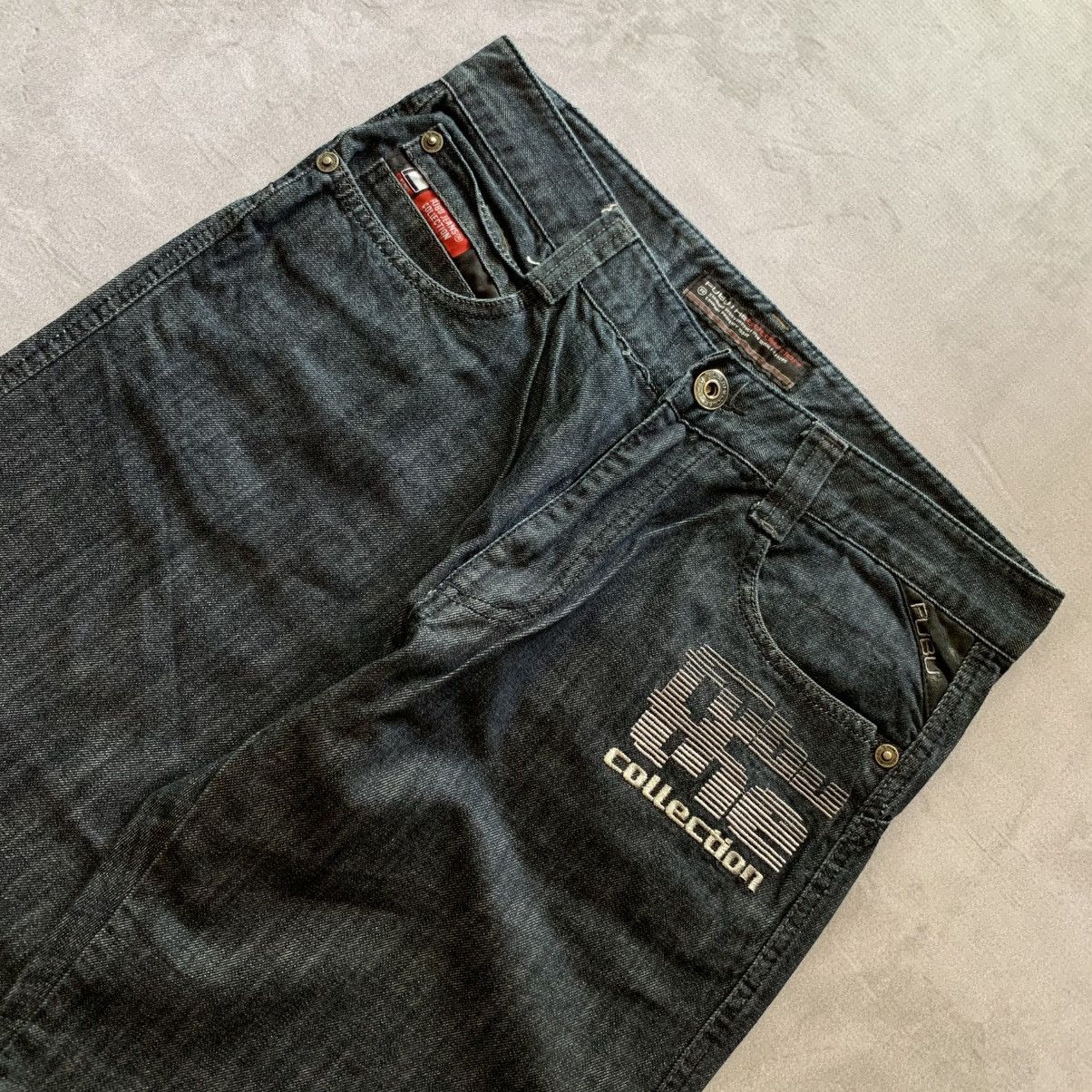 Fubu Fubu Jeans Collection Embroidery Denim Pants Size US 34 / EU 50 - 4 Thumbnail