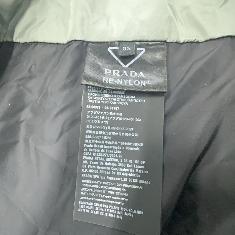 Prada Prada Minimalist Black Nylon Jacket for Men-2506 Size US XL / EU 56 / 4 - 7 Thumbnail
