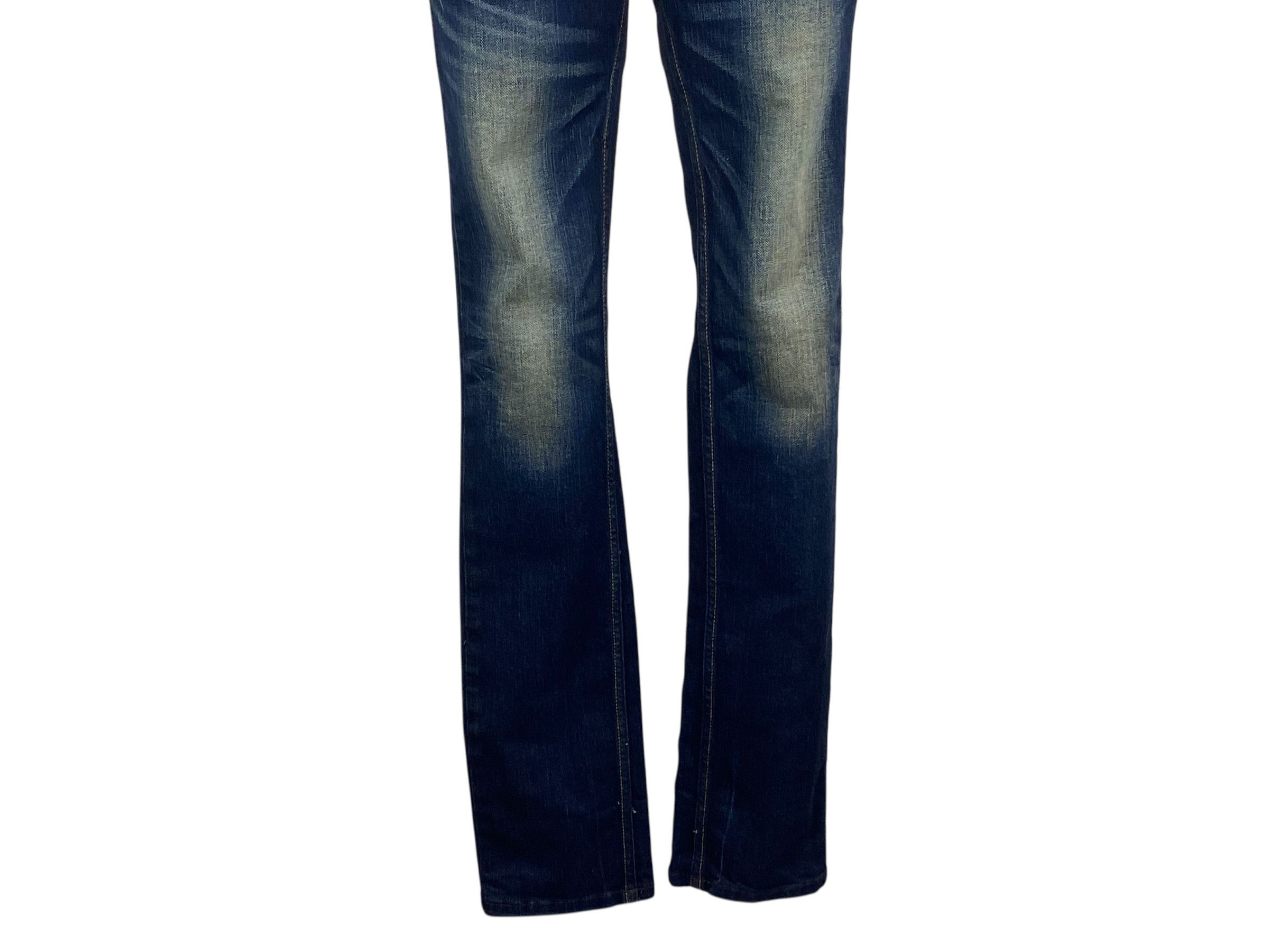 Japanese Brand Red Pepper Skinny Jeans Japanese Embroidered Jeans Size 28" / US 6 / IT 42 - 10 Thumbnail