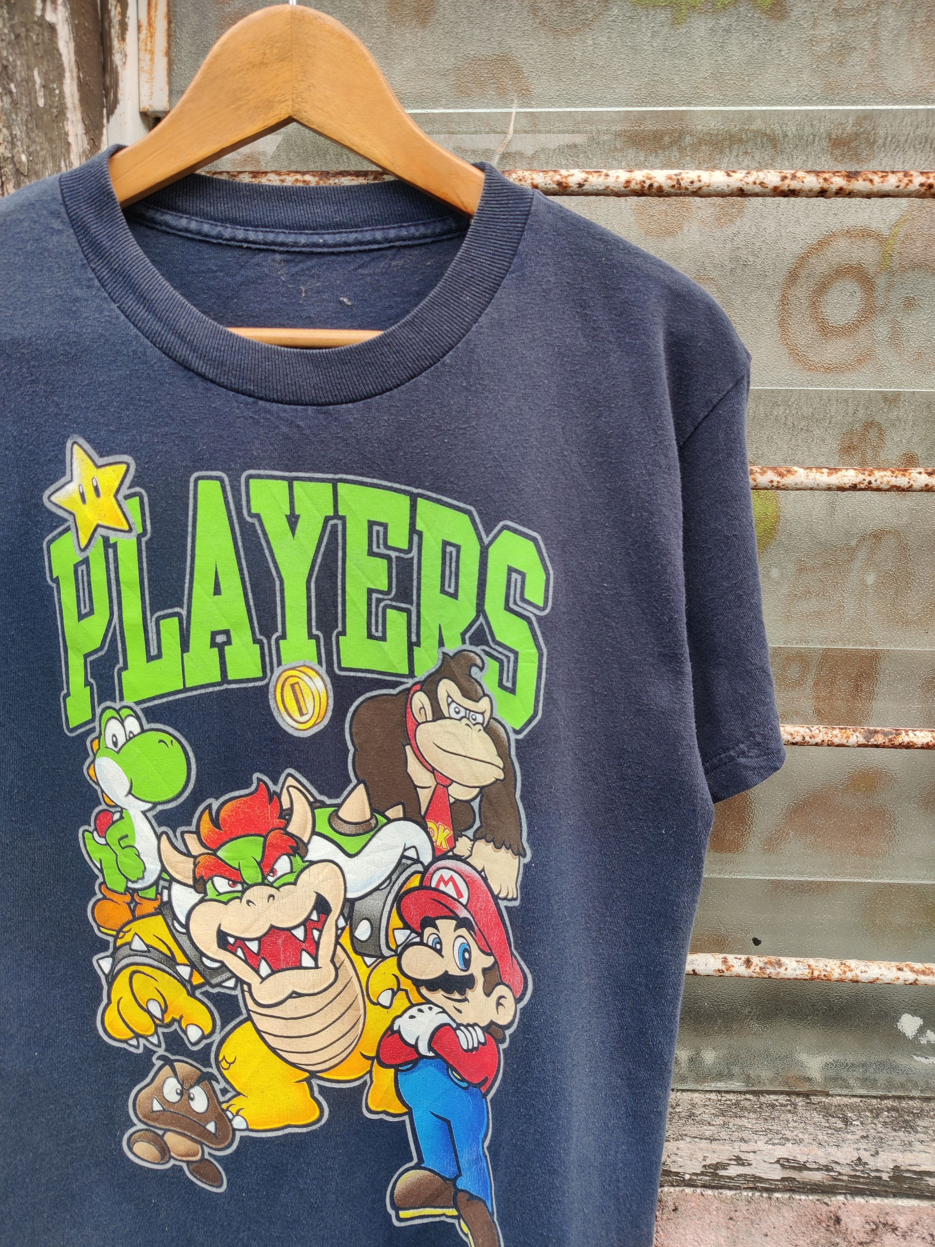 Japanese Brand Super Mario Dong King Kong Players Nintendo Shirt Size US S / EU 44-46 / 1 - 2 Thumbnail