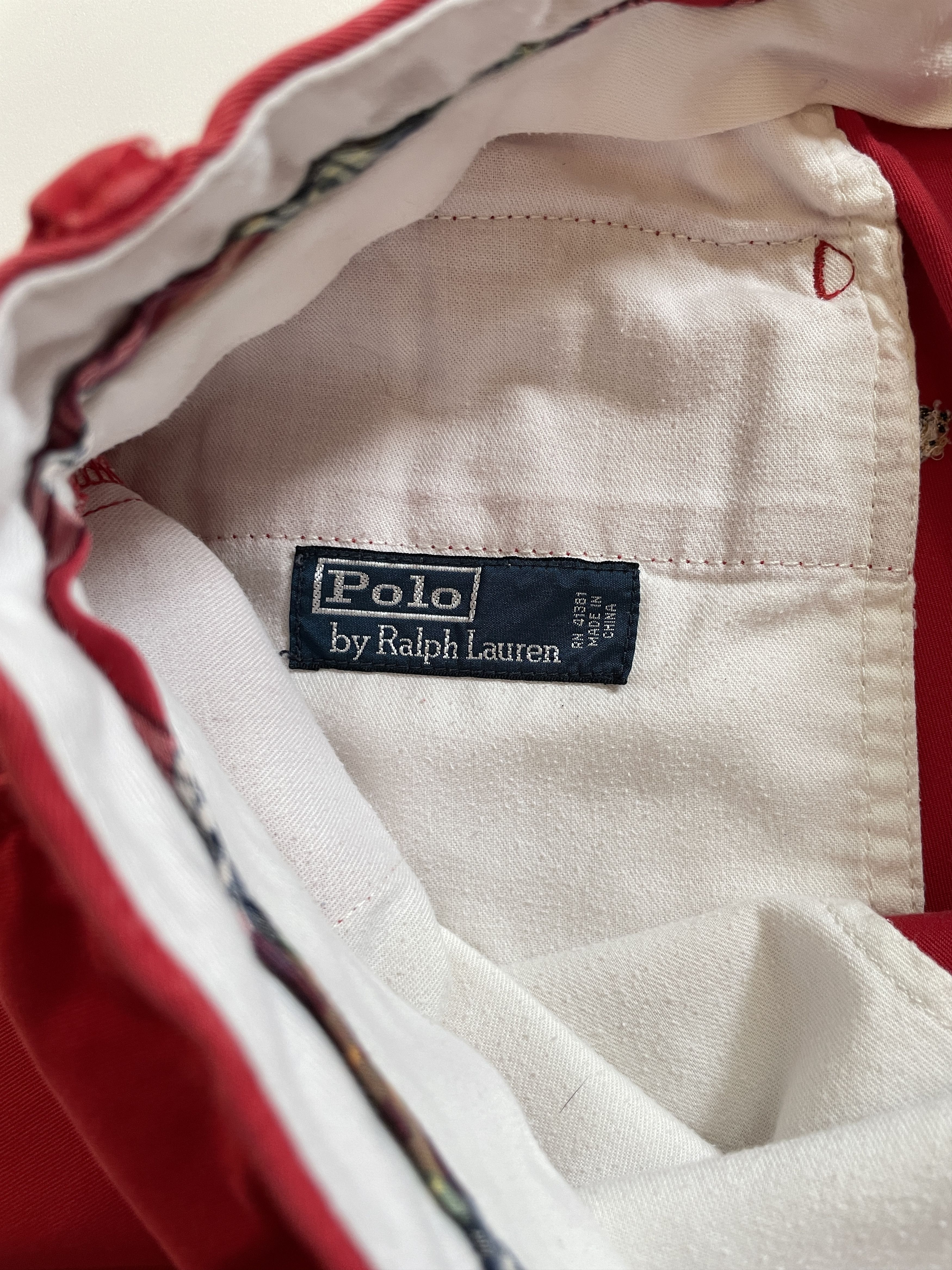 Polo Ralph Lauren × Vintage 1990s 2000s Polo by Ralph Lauren Embroidered Dog Shorts Size US 35 - 4 Thumbnail