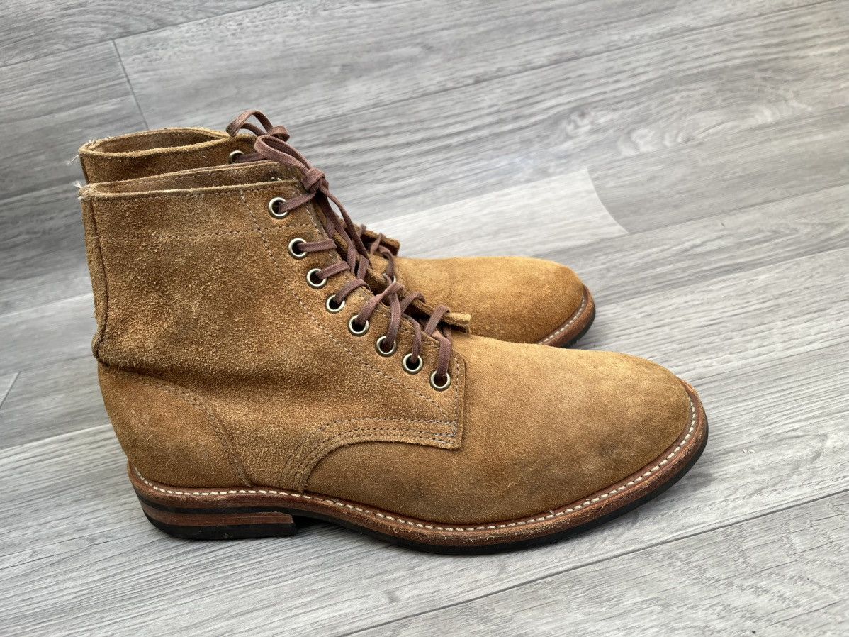 Oak Street Bootmakers Oak street boot maker rough out tan service boots Size US 8 / EU 41 - 8 Thumbnail