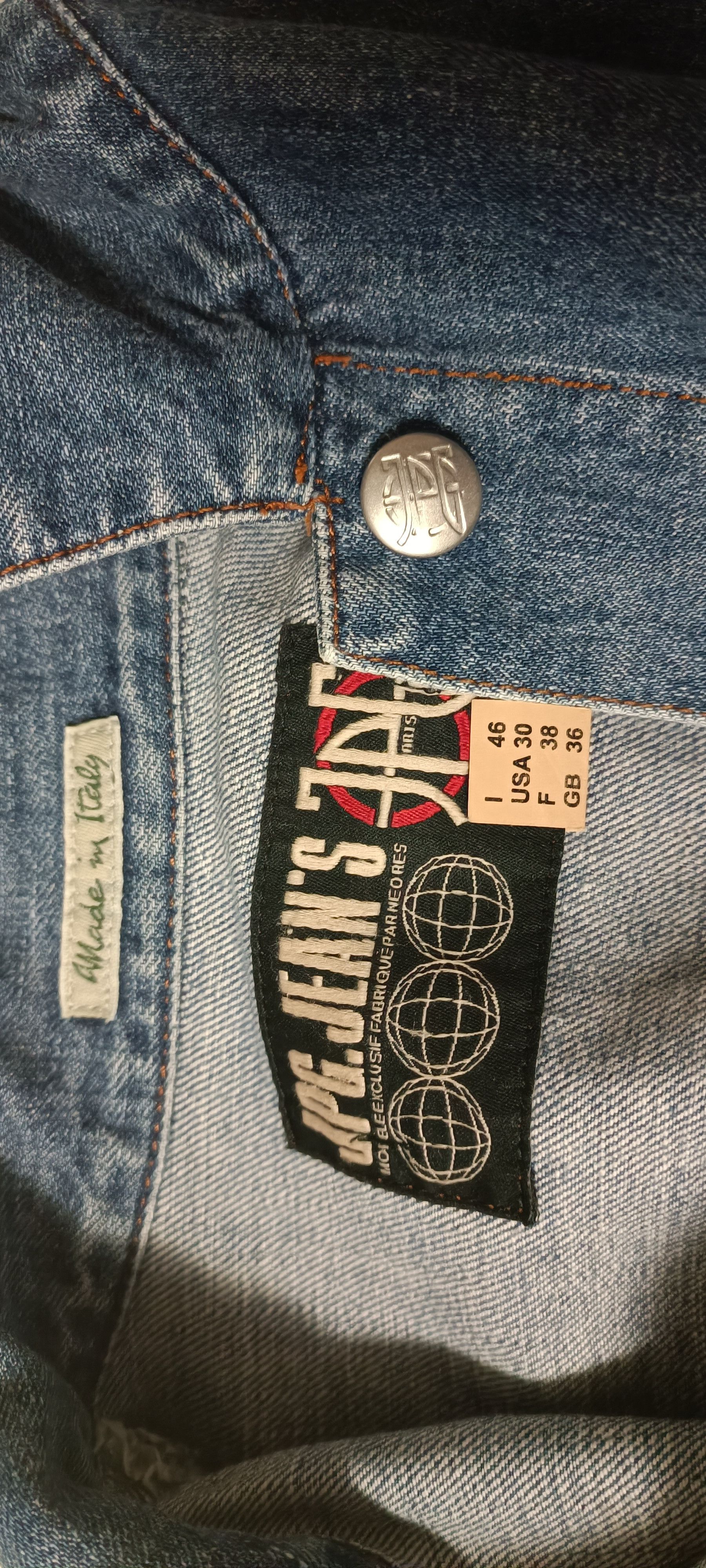 Jean Paul Gaultier 90's - JPG Jeans denim jacket Size L / US 10 / IT 46 - 10 Thumbnail