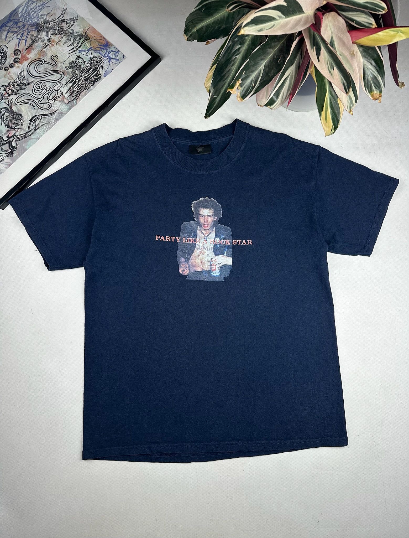 Vintage SERIAL KILLER tShirt sex pistols vintage Sid Vicious acid Size US L / EU 52-54 / 3 - 2 Thumbnail