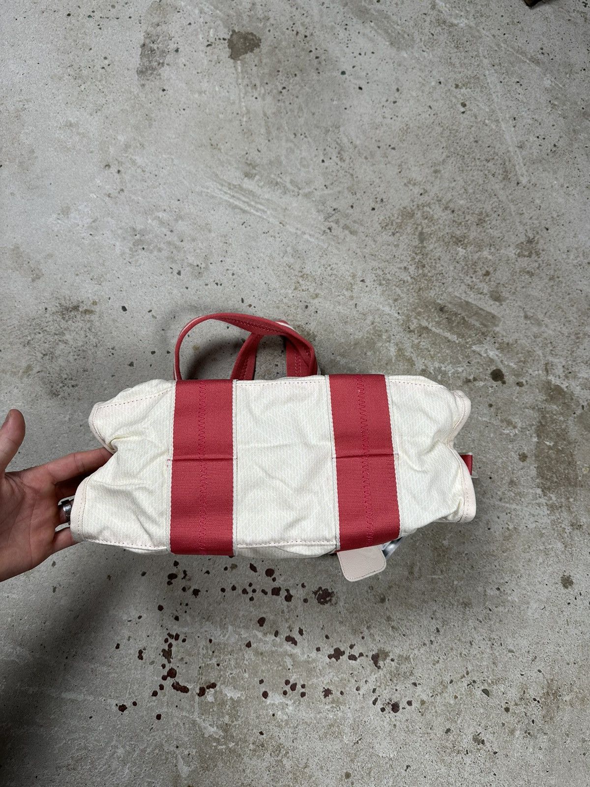 Nike DS Vintage y2k Nike Handbag Swoosh Rare Tote Duffle Size ONE SIZE - 6 Thumbnail