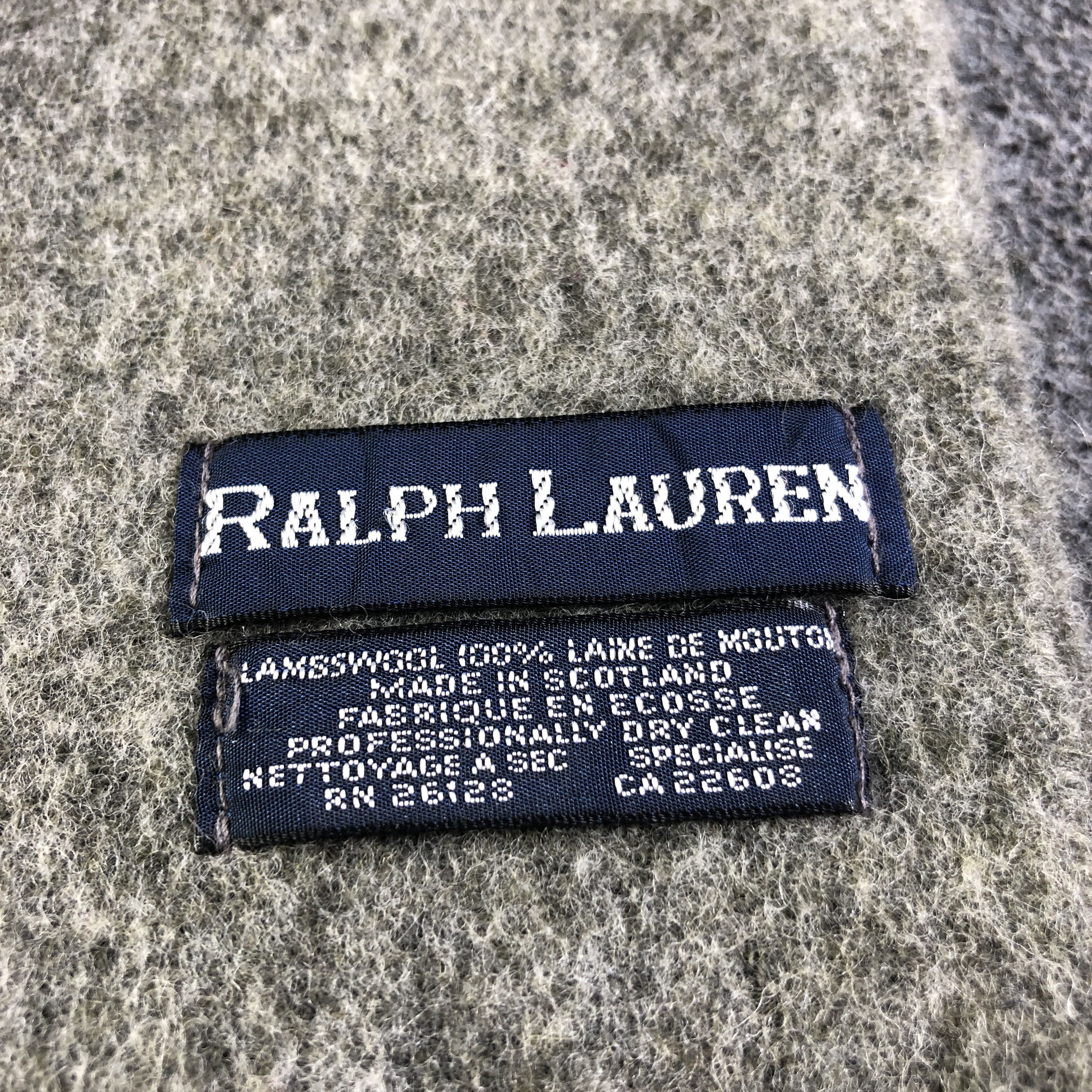 Ralph Lauren Ralph Lauren Wool Scarf Muffler Neckwear V2784 Size ONE SIZE - 5 Thumbnail
