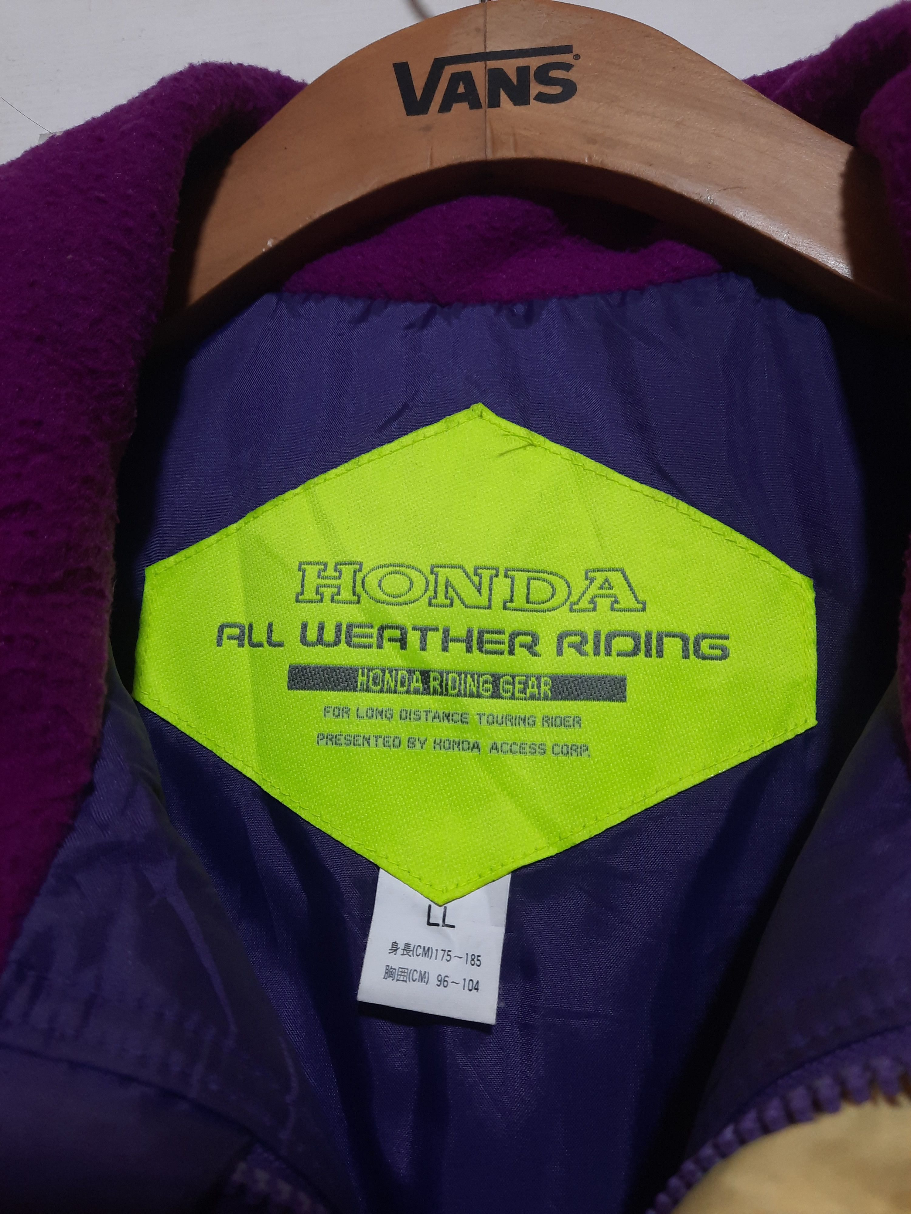 Honda Vintage Honda Riding Gear Jacket Size US L / EU 52-54 / 3 - 3 Thumbnail