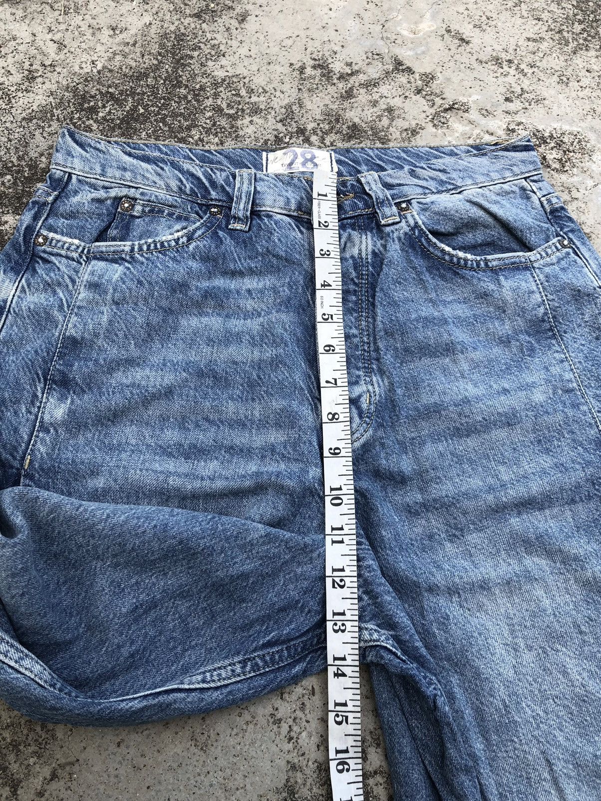 Free People SUPER BAGGY WE THE FREE DENIM Size US 30 / EU 46 - 7 Thumbnail