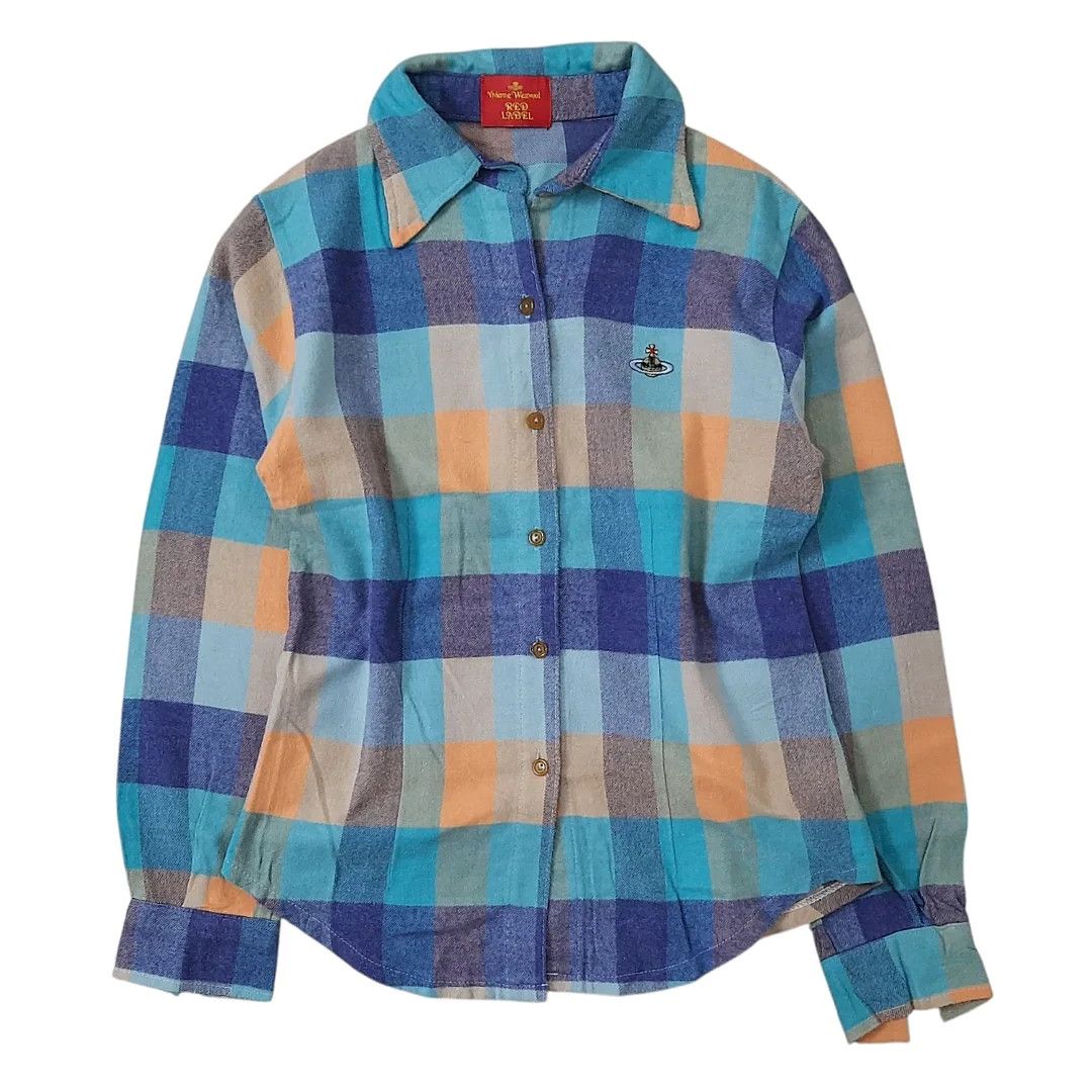 Vivienne Westwood Vivienne Westwood Red Label Plaid Flannel Shirt Size XS / US 0-2 / IT 36-38 - 1 Thumbnail