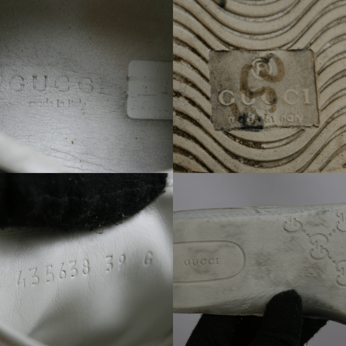 Ace Bee Embroidered Leather Low Sneakers