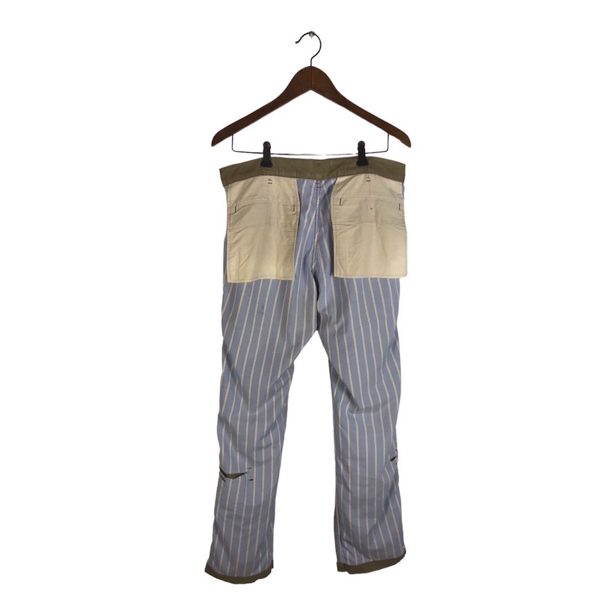 Comme des Garcons Homme AD2005 Comme des Garçons Homme Olive Patina Workwear Trouser Size US 33 - 4 Thumbnail