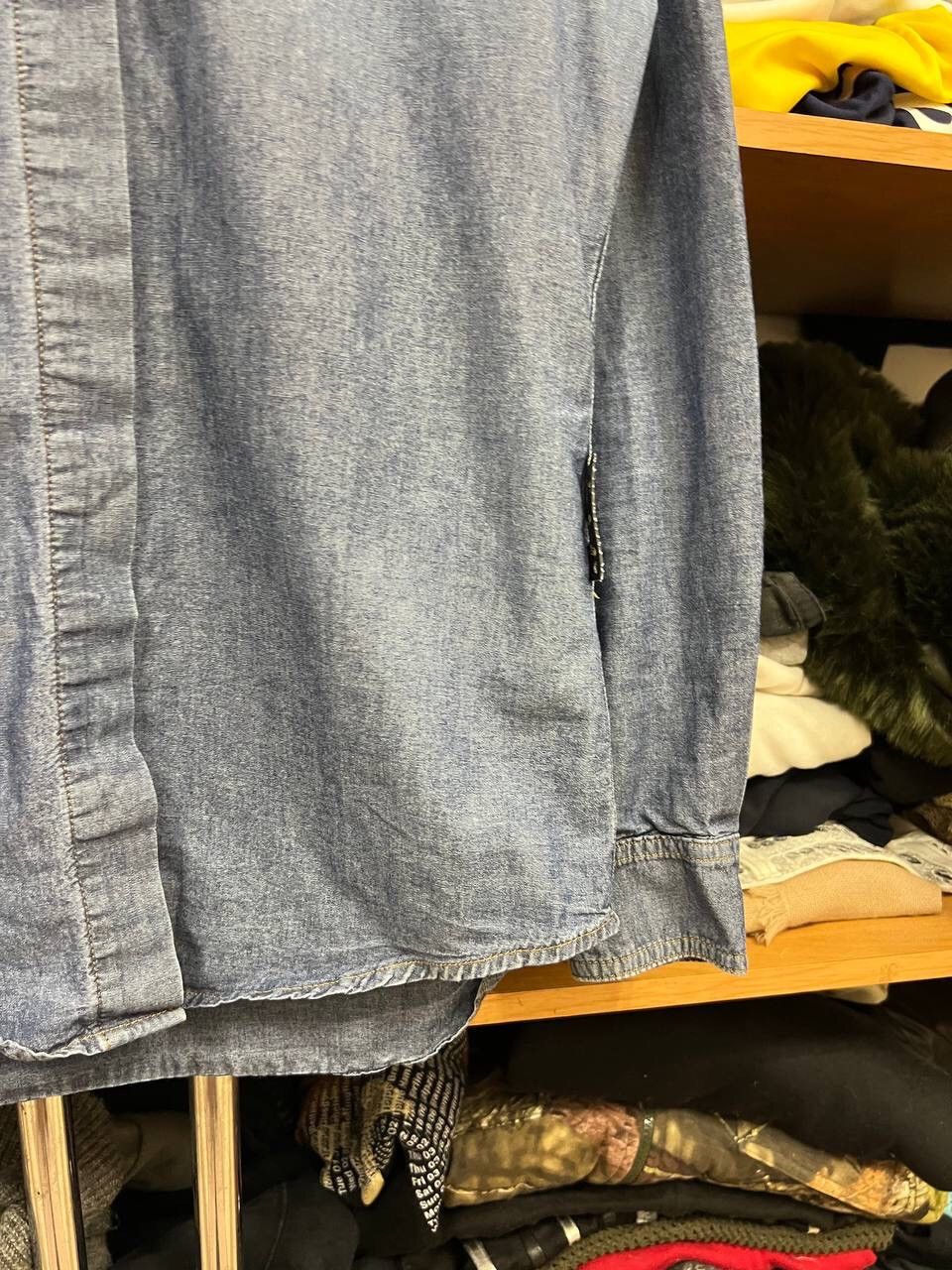 Off-White Off White Staff Garment Hype Logo Shirt Button Up Size US XS / EU 42 / 0 - 5 Thumbnail