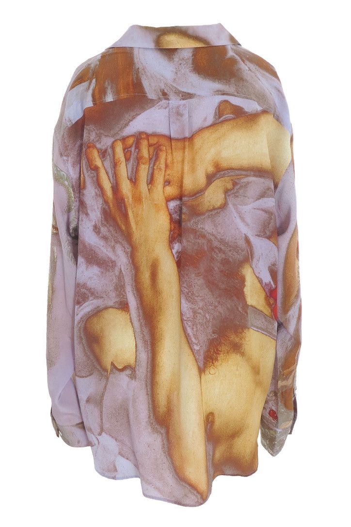 Y/Project FW21 NOSTALGIA PYJAMA SHIRT LILAC Size US M / EU 48-50 / 2 - 4 Thumbnail