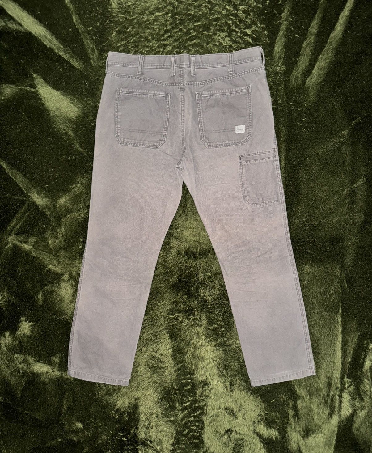 Eddie Bauer [38X32] Eddie Bauer Japan washed cotton carpenter pants Size US 38 / EU 54 - 8 Thumbnail