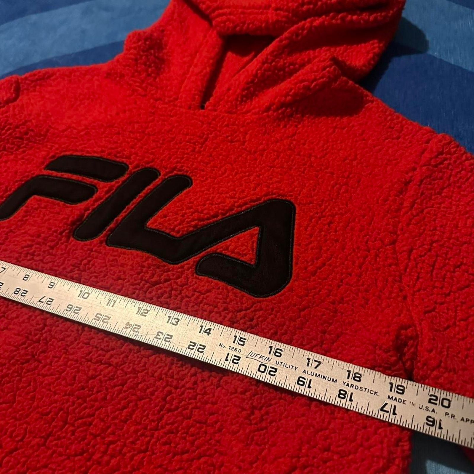 Fila Vintage fila sherpa hoodie Size M / US 6-8 / IT 42-44 - 3 Thumbnail