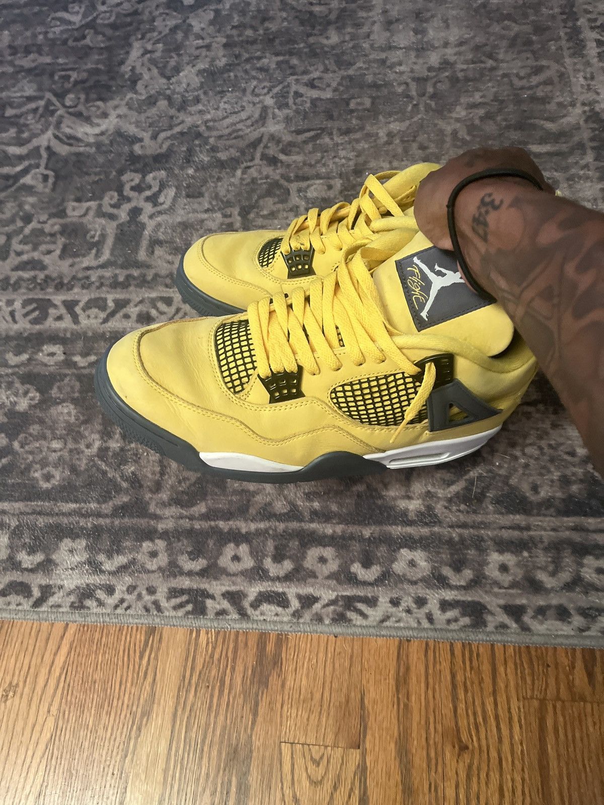 Jordan Brand Lightning jordan 4 Size US 11.5 / EU 44-45 - 5 Thumbnail
