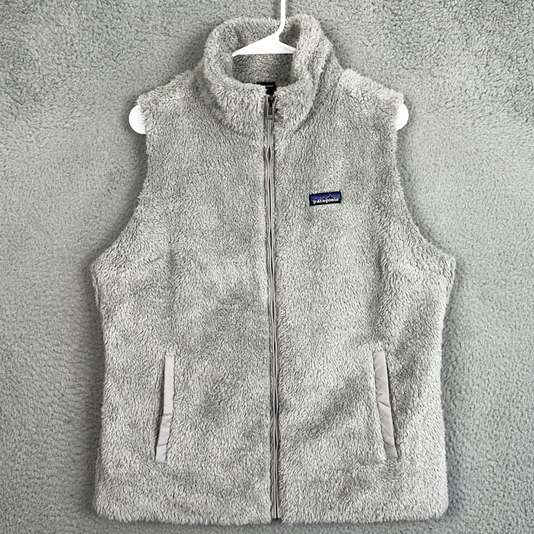 Patagonia Patagonia Los Gatos Fleece Vest Womens XL Gray Full Zip Pocket EUC Size XL / US 12-14 / IT 48-50 - 2 Thumbnail