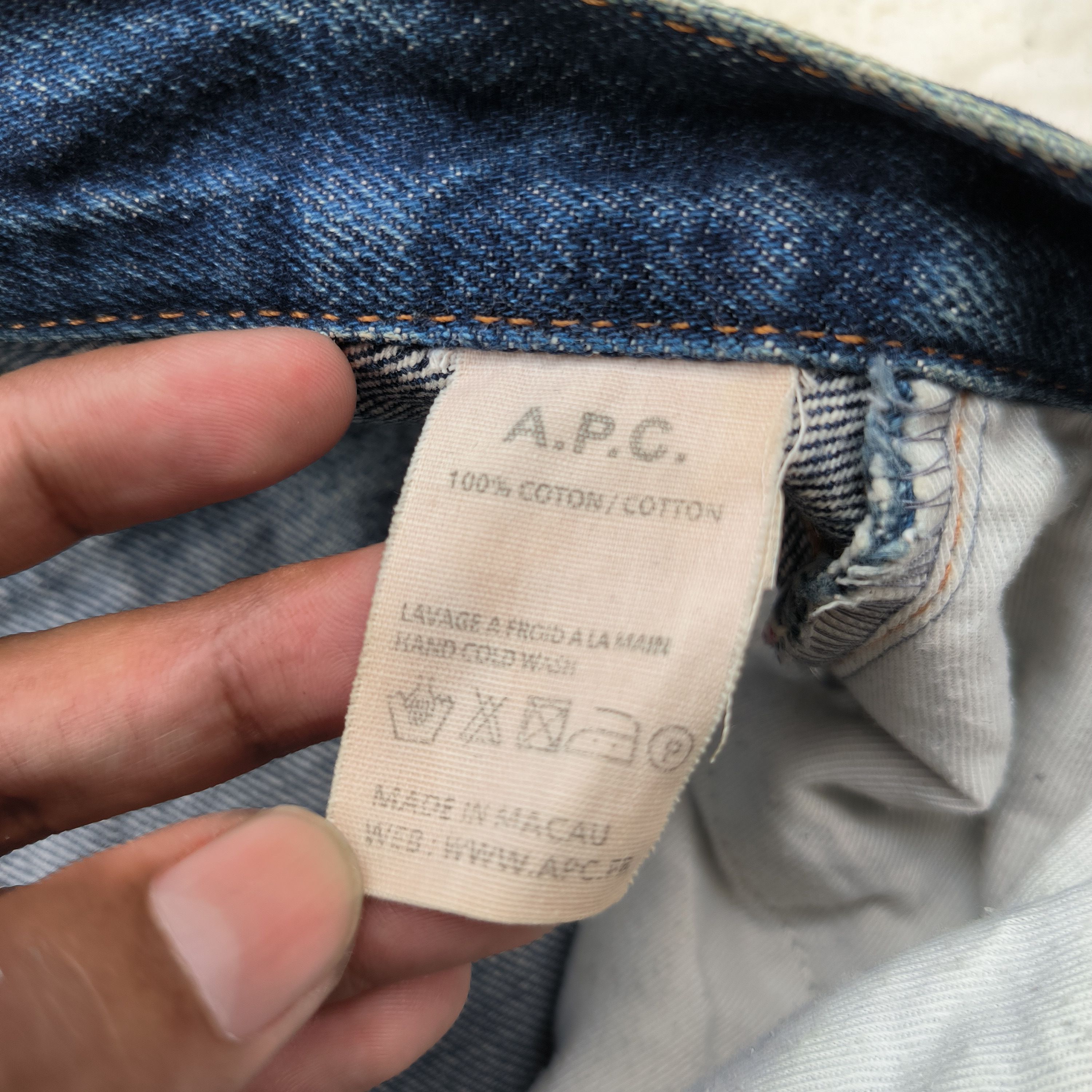 A.P.C. APC SELVEDGE JEANS Size US 28 / EU 44 - 6 Thumbnail