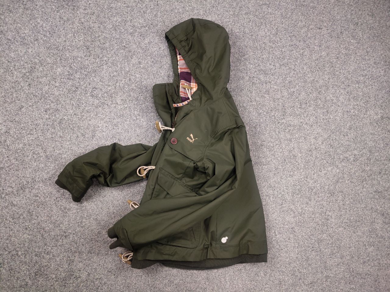 Puma Vintage Puma Storm fit Military cargo hooded Jacket Y2K Size S / US 4 / IT 40 - 13 Thumbnail