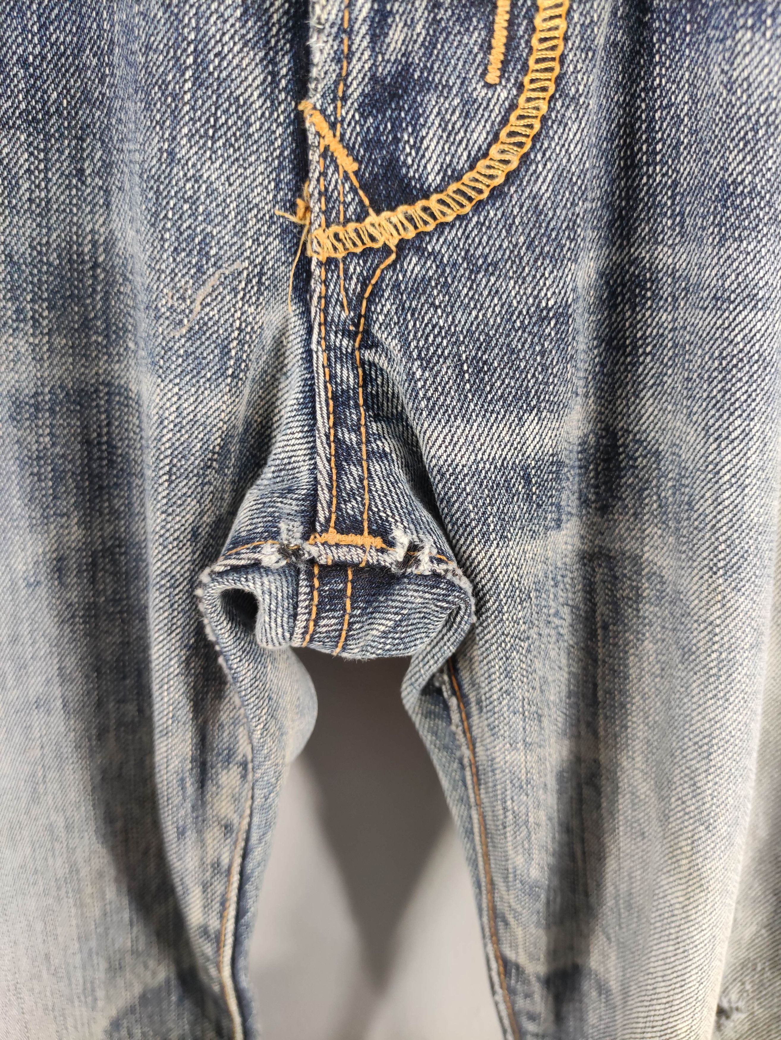 Edwin Vintage Edwin 503 Distressed Denim Jeans Flare Bootcut Size US 32 / EU 48 - 10 Thumbnail