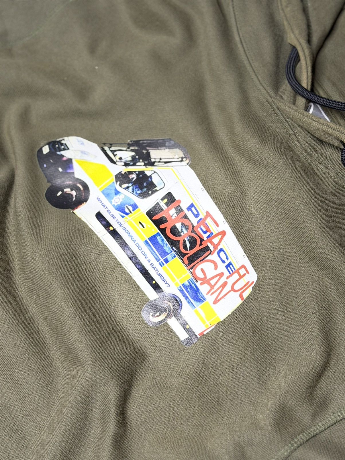 Other Peaceful Hooligan Hoodie Policeful Olive Size US L / EU 52-54 / 3 - 2 Thumbnail