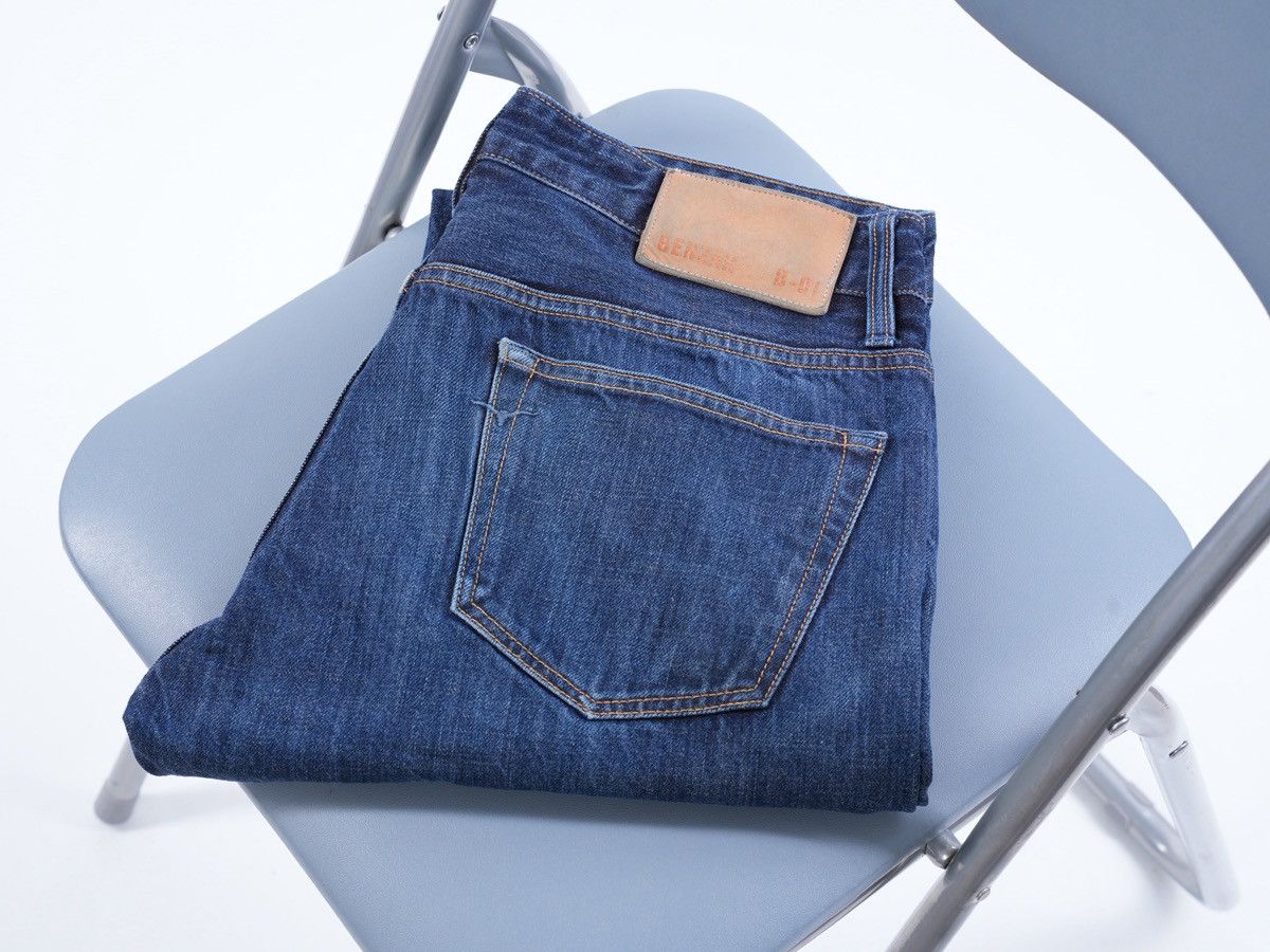 Pure Blue Japan Benzak B-01 Kojima BDD Selvedge denim 13 oz jeans fits w32 Size US 34 / EU 50 - 1 Thumbnail