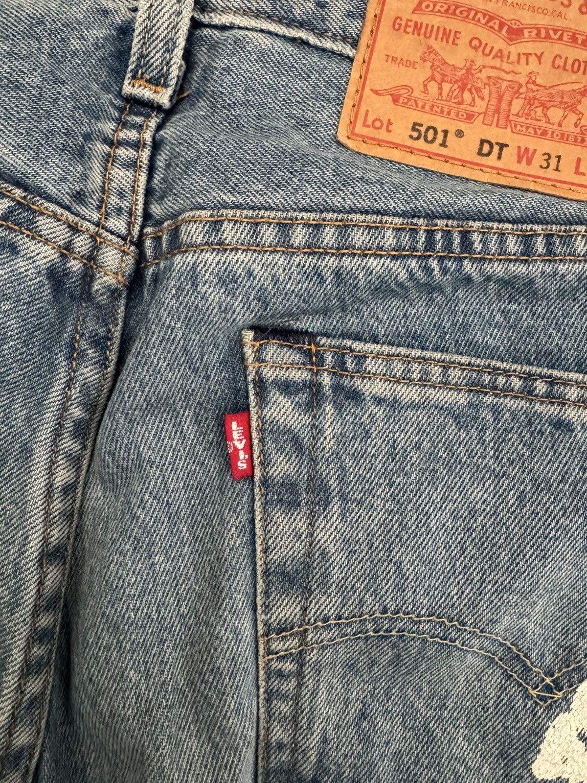 DENIM TEARS Denim Tears Levi’s Cotton Wreath Jean Size US 31 - 6 Thumbnail