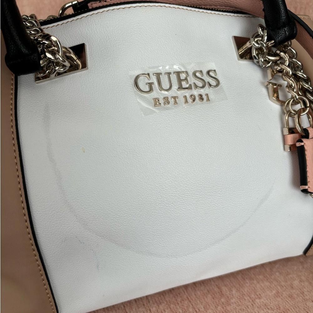 Guess GUESS Ladies White and Beige Bag Size ONE SIZE - 8 Thumbnail