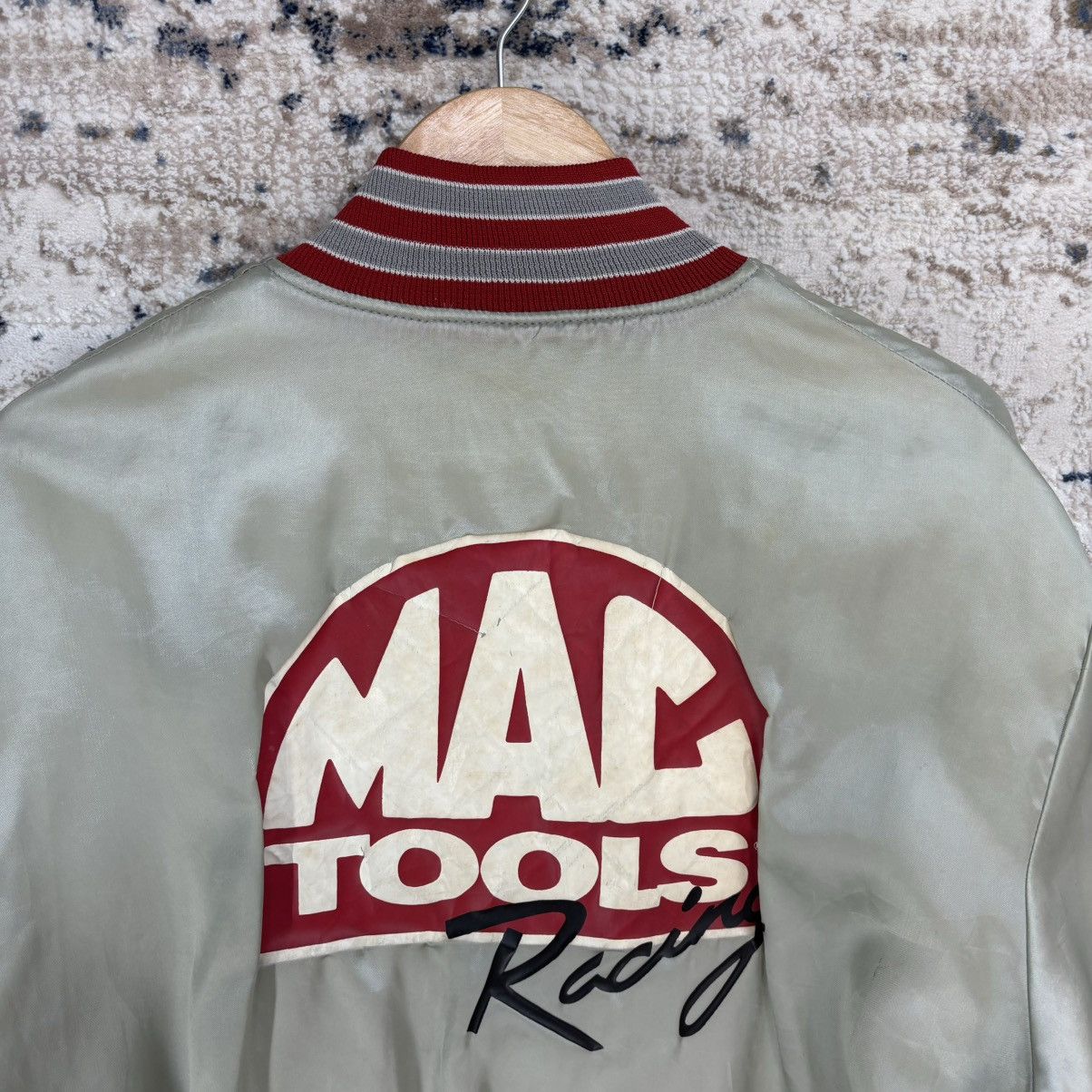 Holloway × Vintage Vintage 90s Mac Tool Racing Big Logo Bomber Jacket Size US L / EU 52-54 / 3 - 2 Thumbnail